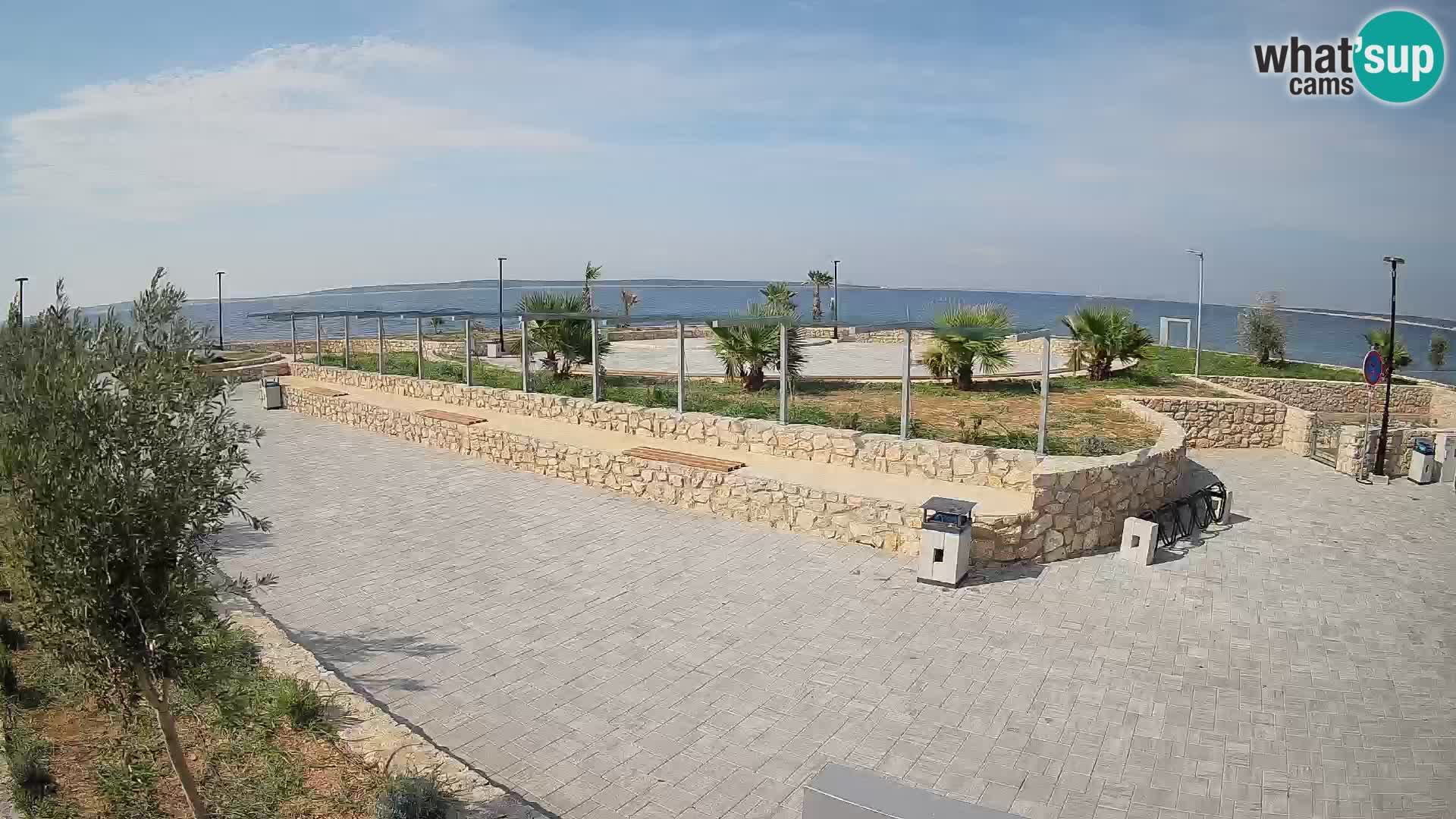 Webcam Mandre – Palco estivo Velika điga | Isola di Pag