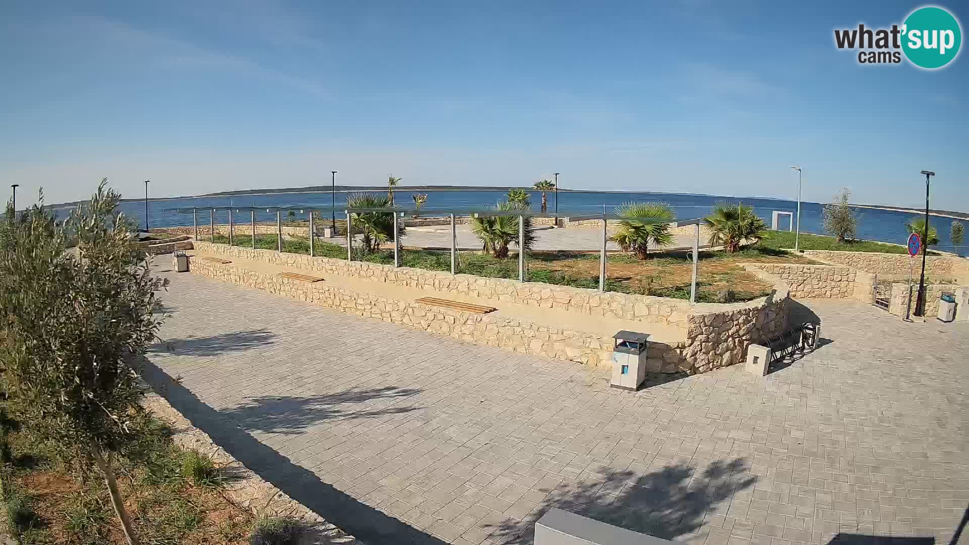 Mandre Sommerbühne Webcam – Velika điga | Insel Pag