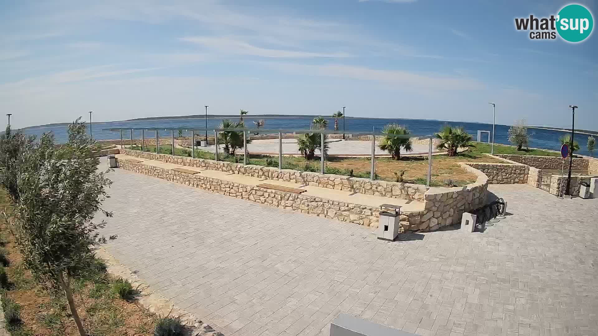 Mandre Sommerbühne Webcam – Velika điga | Insel Pag