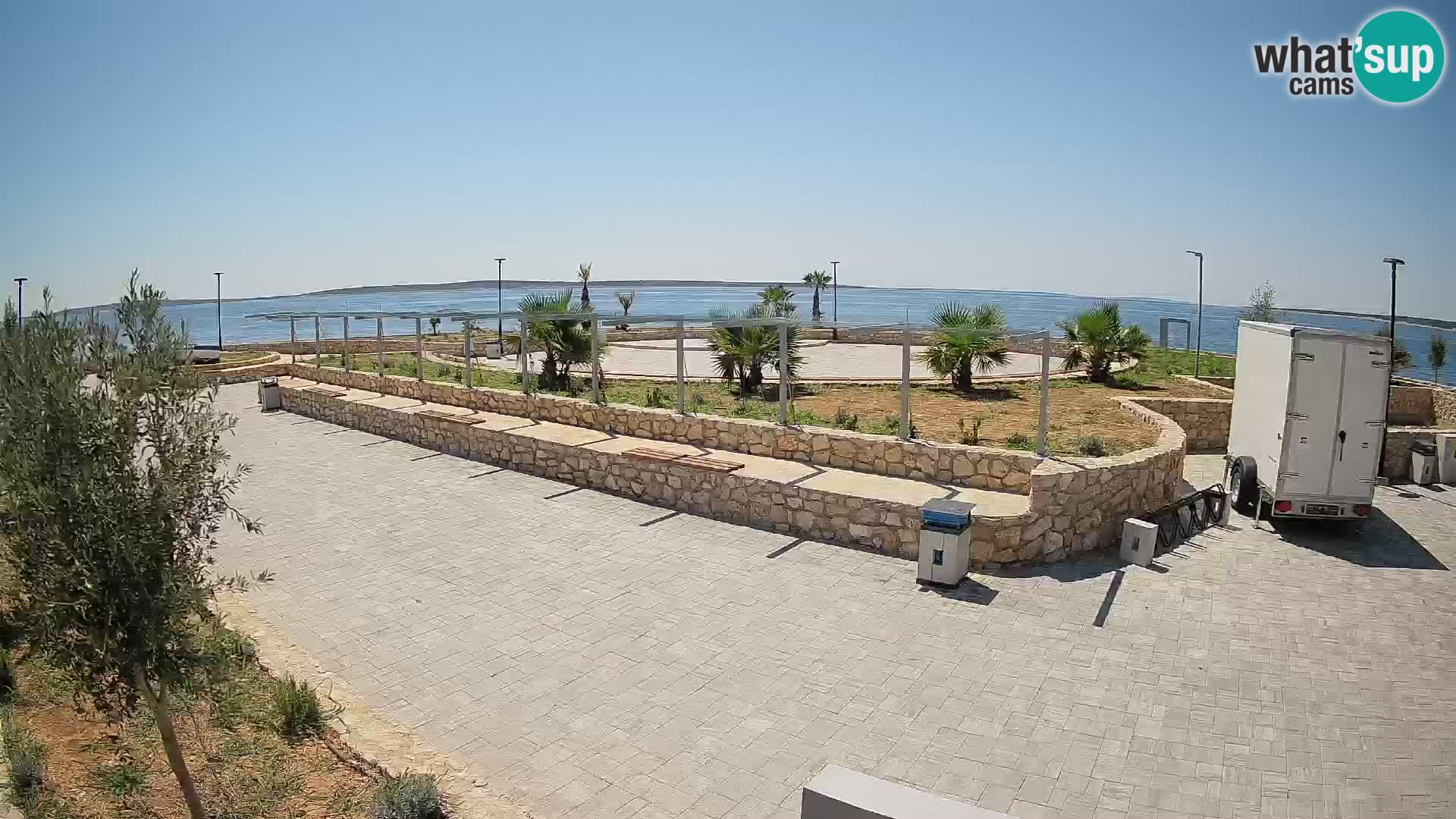 Mandre Summer Stage Webcam – Velika điga | Pag Island