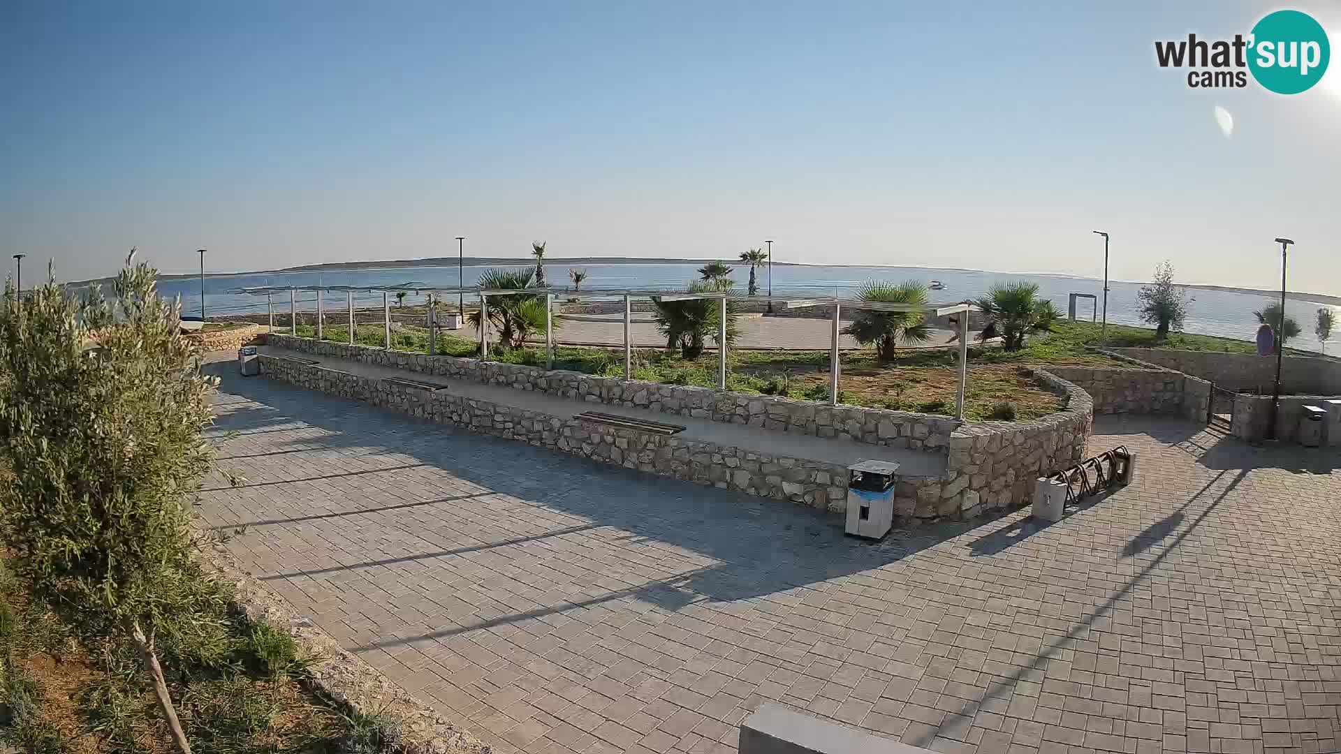 Mandre Summer Stage Webcam – Velika điga | Pag Island