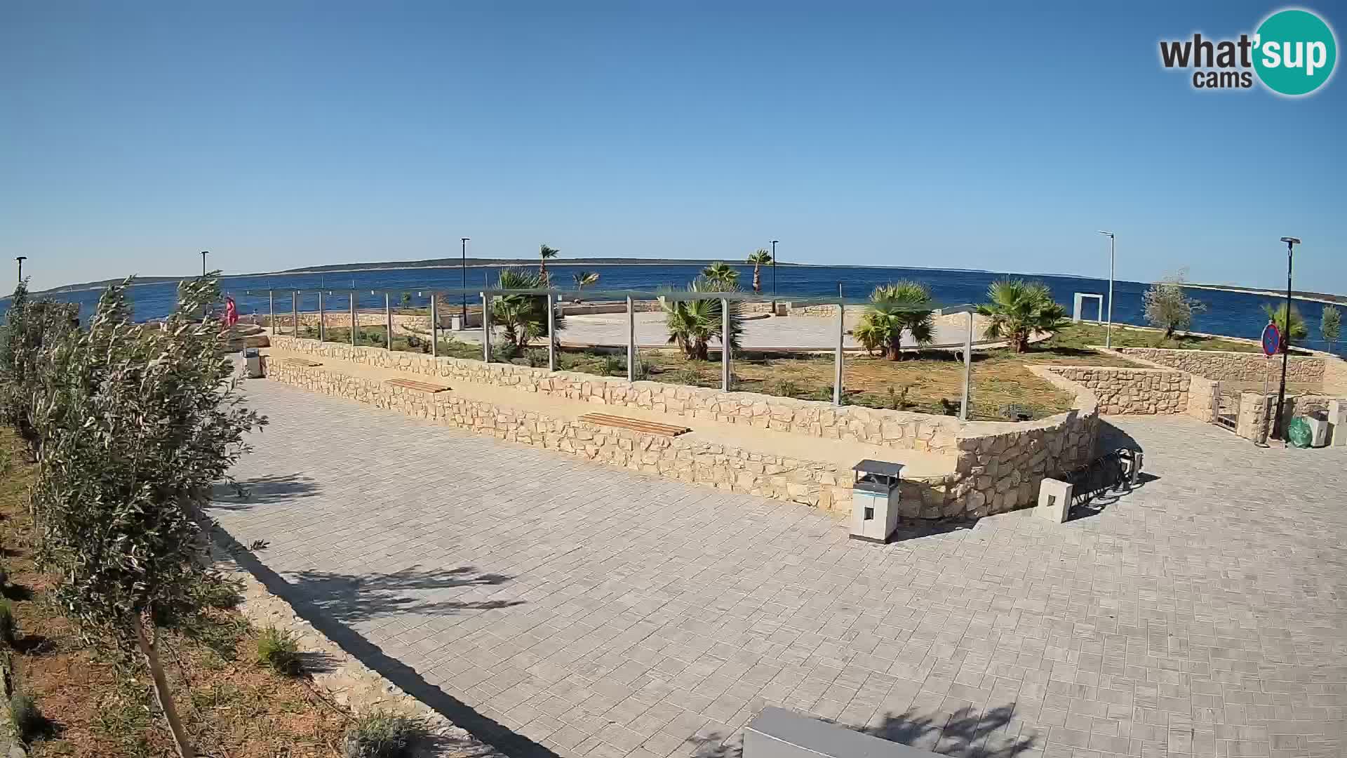 Mandre Summer Stage Webcam – Velika điga | Pag Island