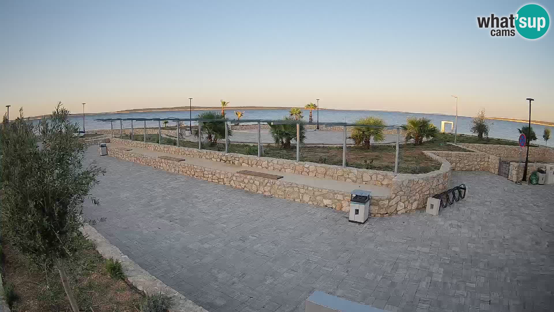 Webcam Mandre – Scène estivale Velika điga | Île de Pag