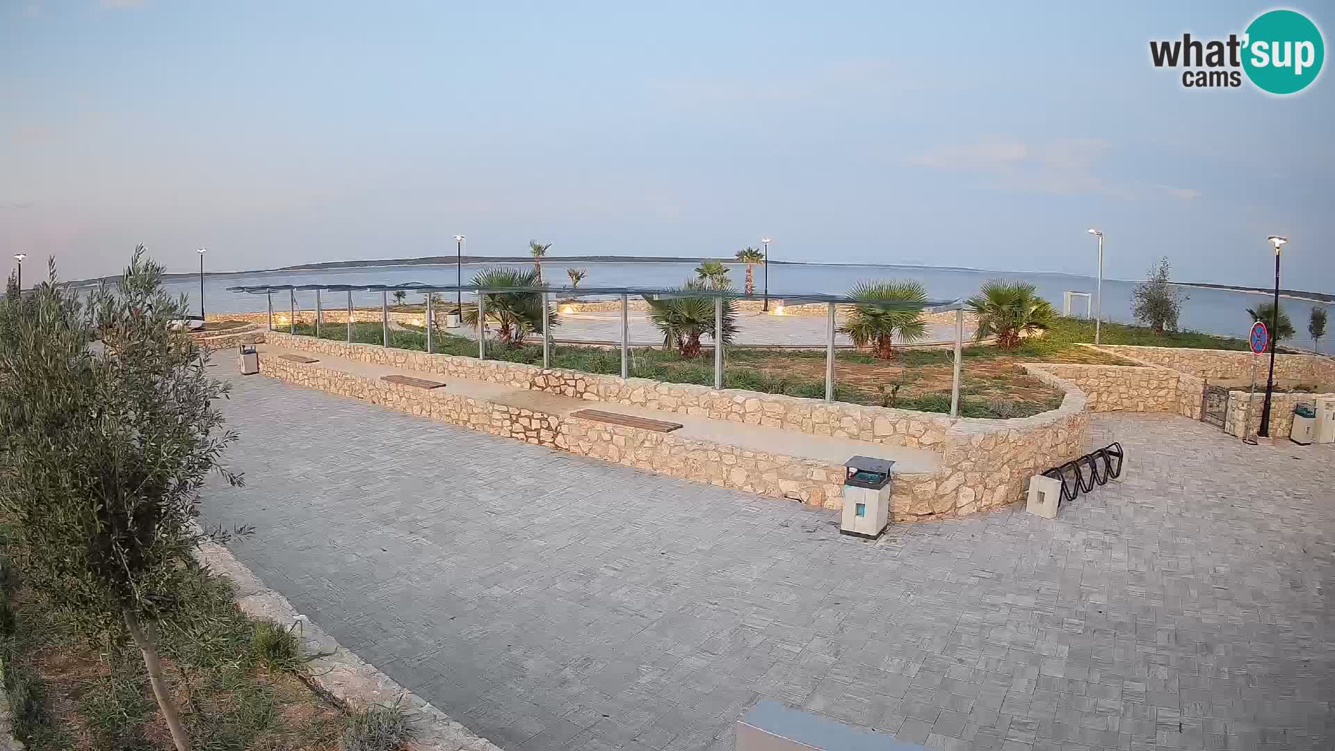 Webcam Mandre – Scène estivale Velika điga | Île de Pag