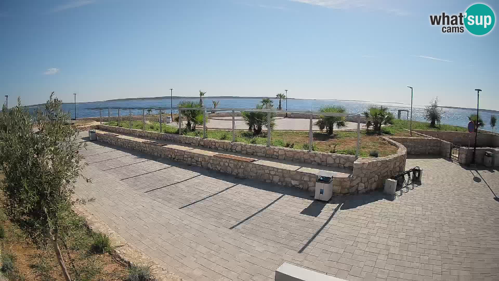 Mandre Summer Stage Webcam – Velika điga | Pag Island