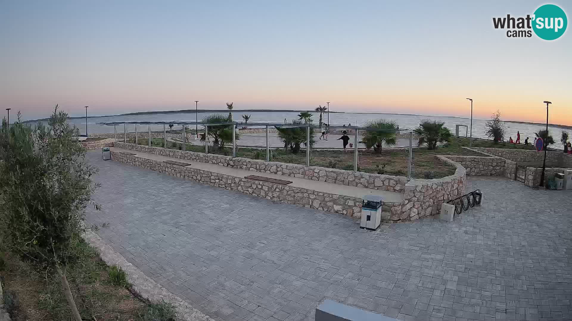 Mandre Summer Stage Webcam – Velika điga | Pag Island