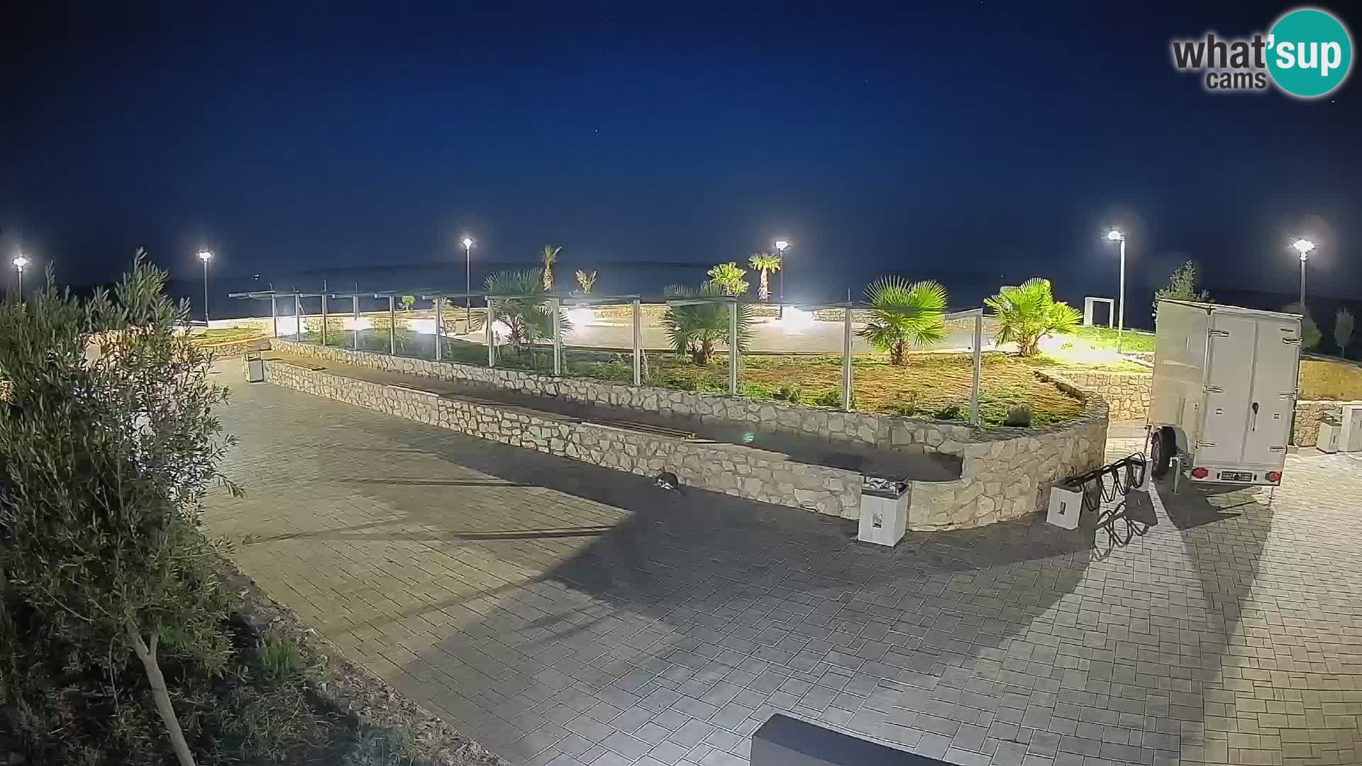 Webcam Mandre – Palco estivo Velika điga | Isola di Pag