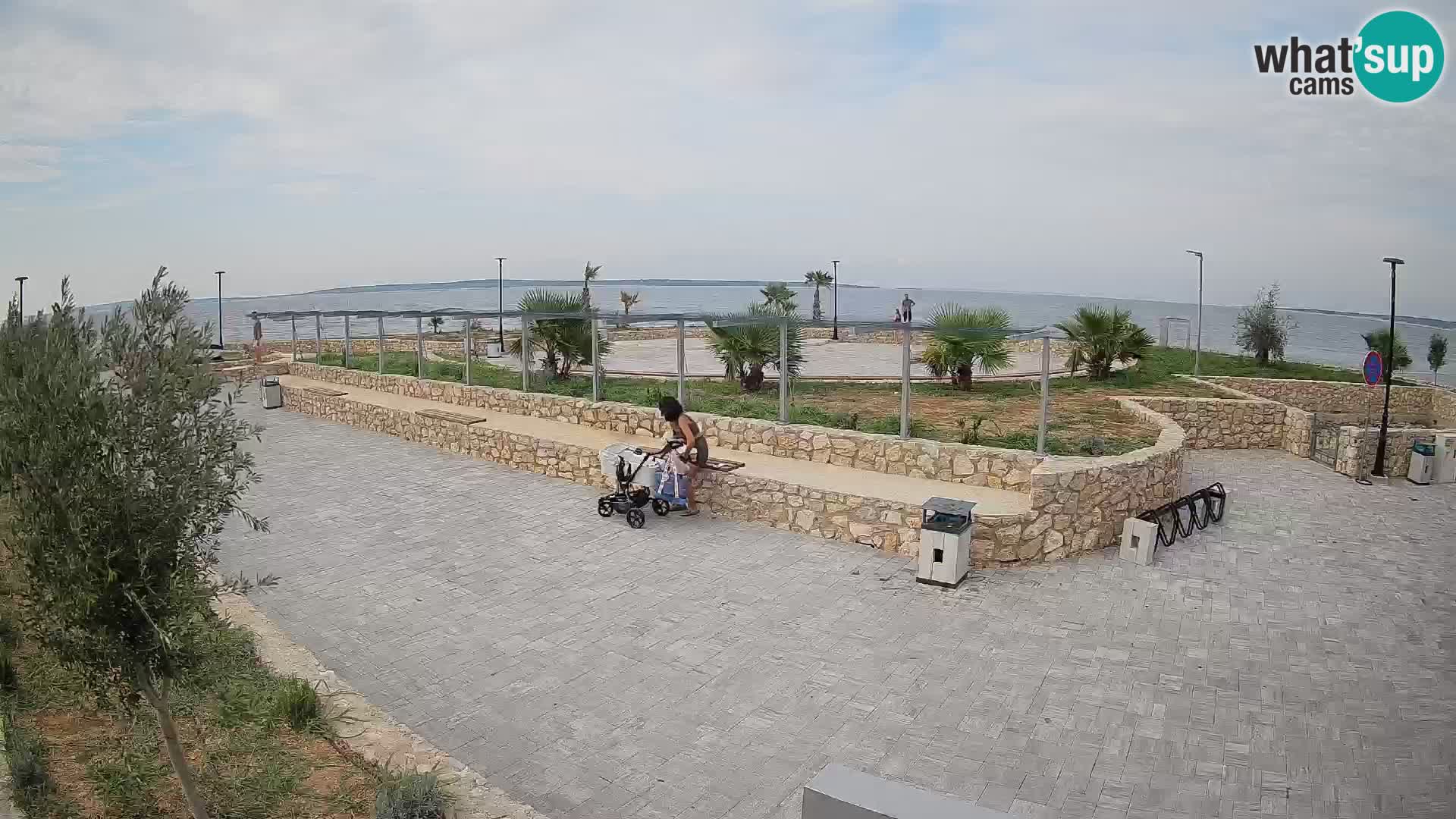 Mandre Summer Stage Webcam – Velika điga | Pag Island