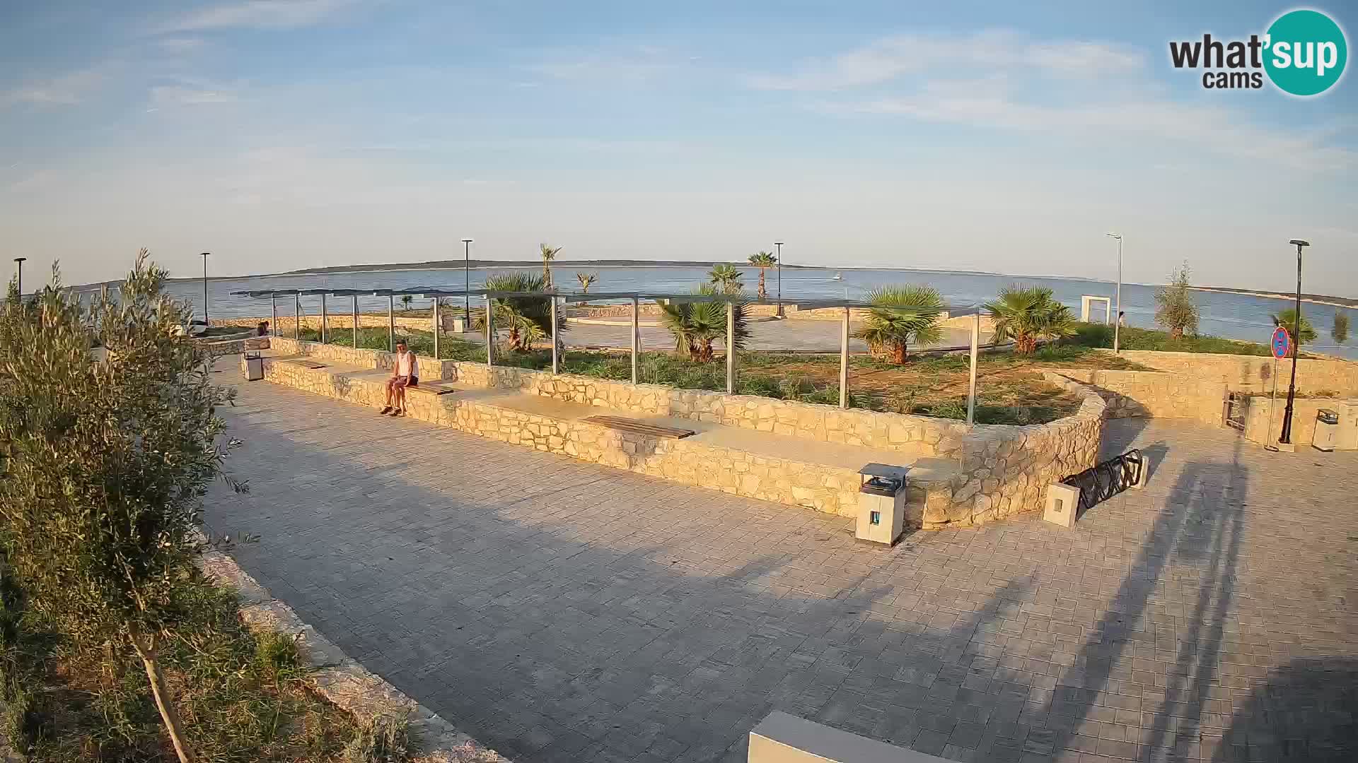 Webcam Mandre – Escenario de verano Velika điga | Isla de Pag