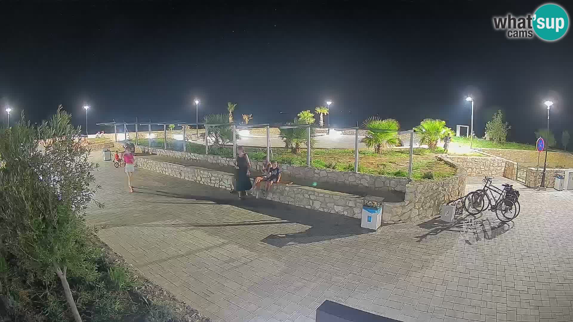Webcam Mandre – Palco estivo Velika điga | Isola di Pag