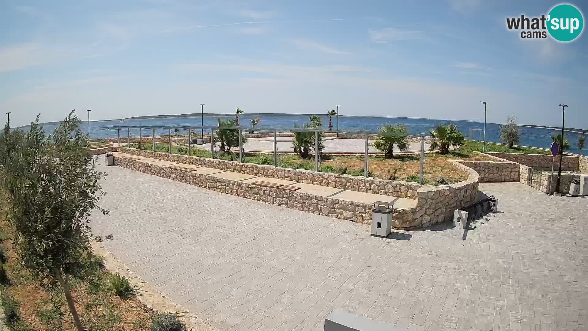 Webcam Mandre – Scène estivale Velika điga | Île de Pag