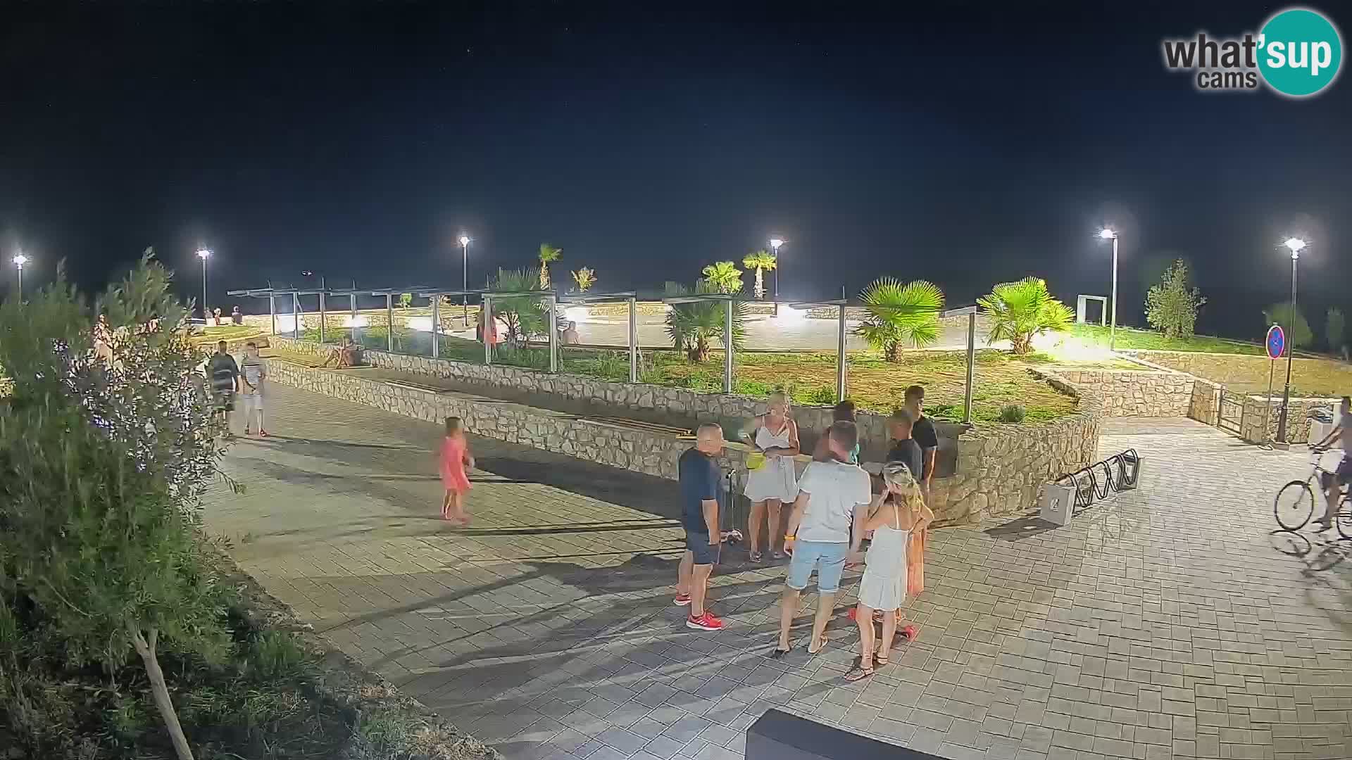 Webcam Mandre – Palco estivo Velika điga | Isola di Pag