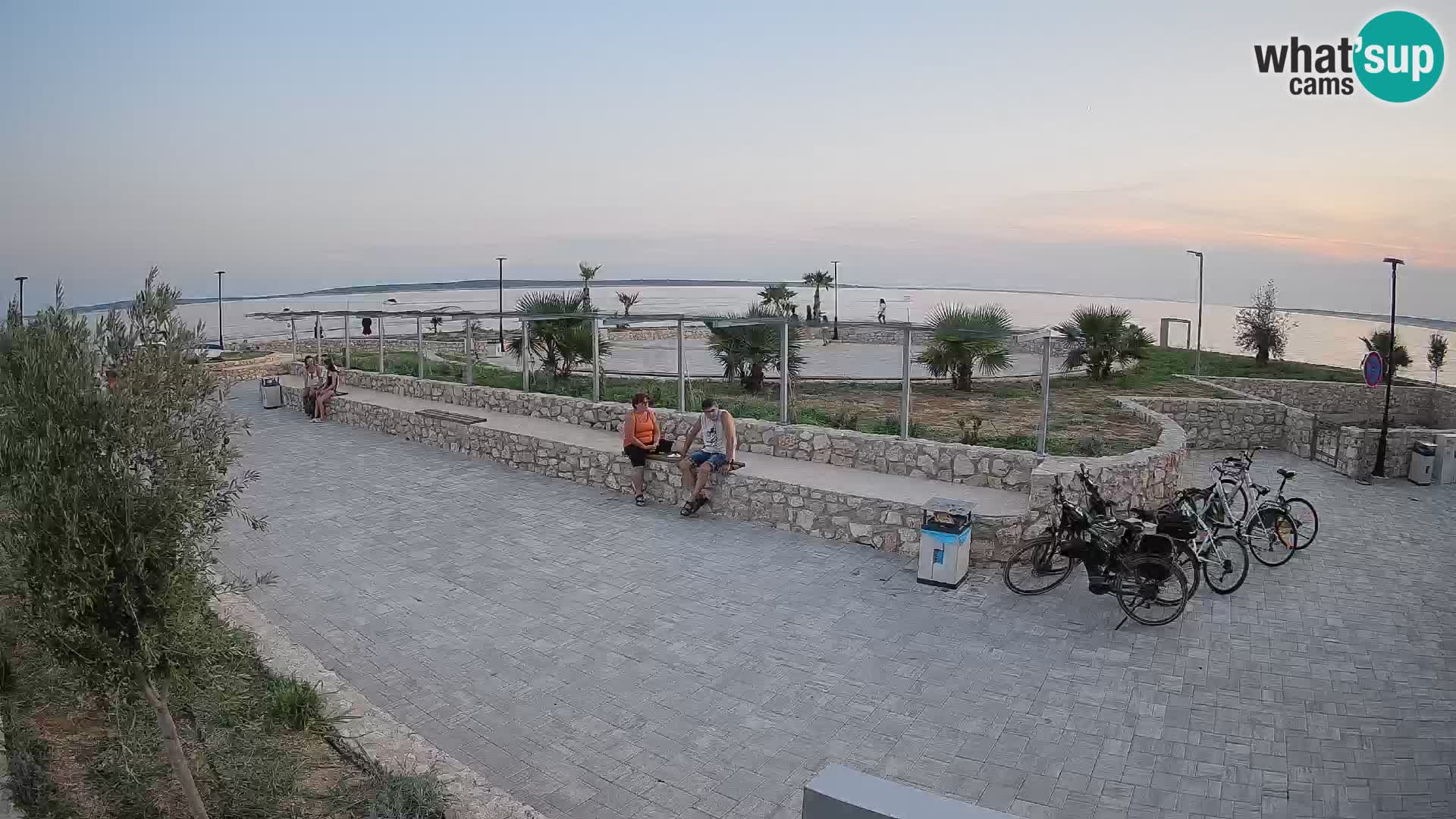 Mandre Summer Stage Webcam – Velika điga | Pag Island
