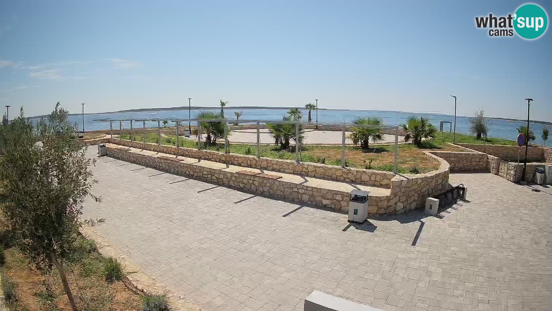 Webcam Mandre – Palco estivo Velika điga | Isola di Pag