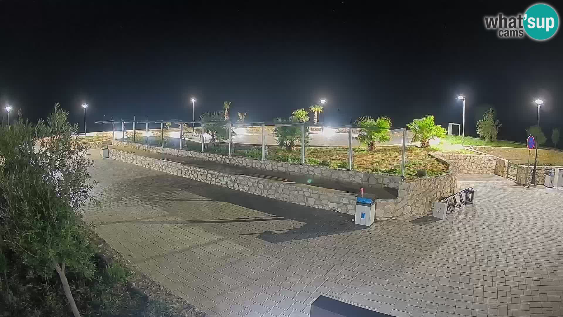 Webcam Mandre – Scène estivale Velika điga | Île de Pag