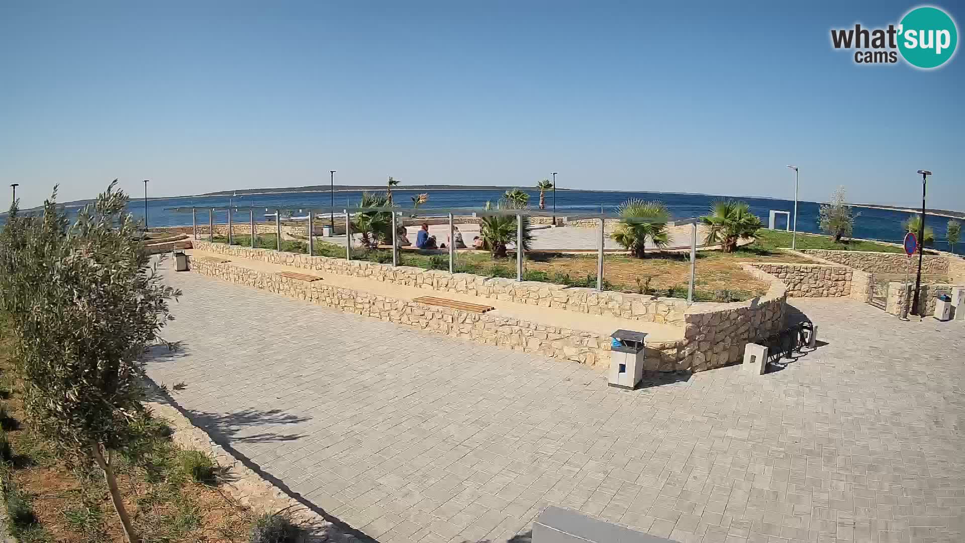Webcam Mandre – Palco estivo Velika điga | Isola di Pag