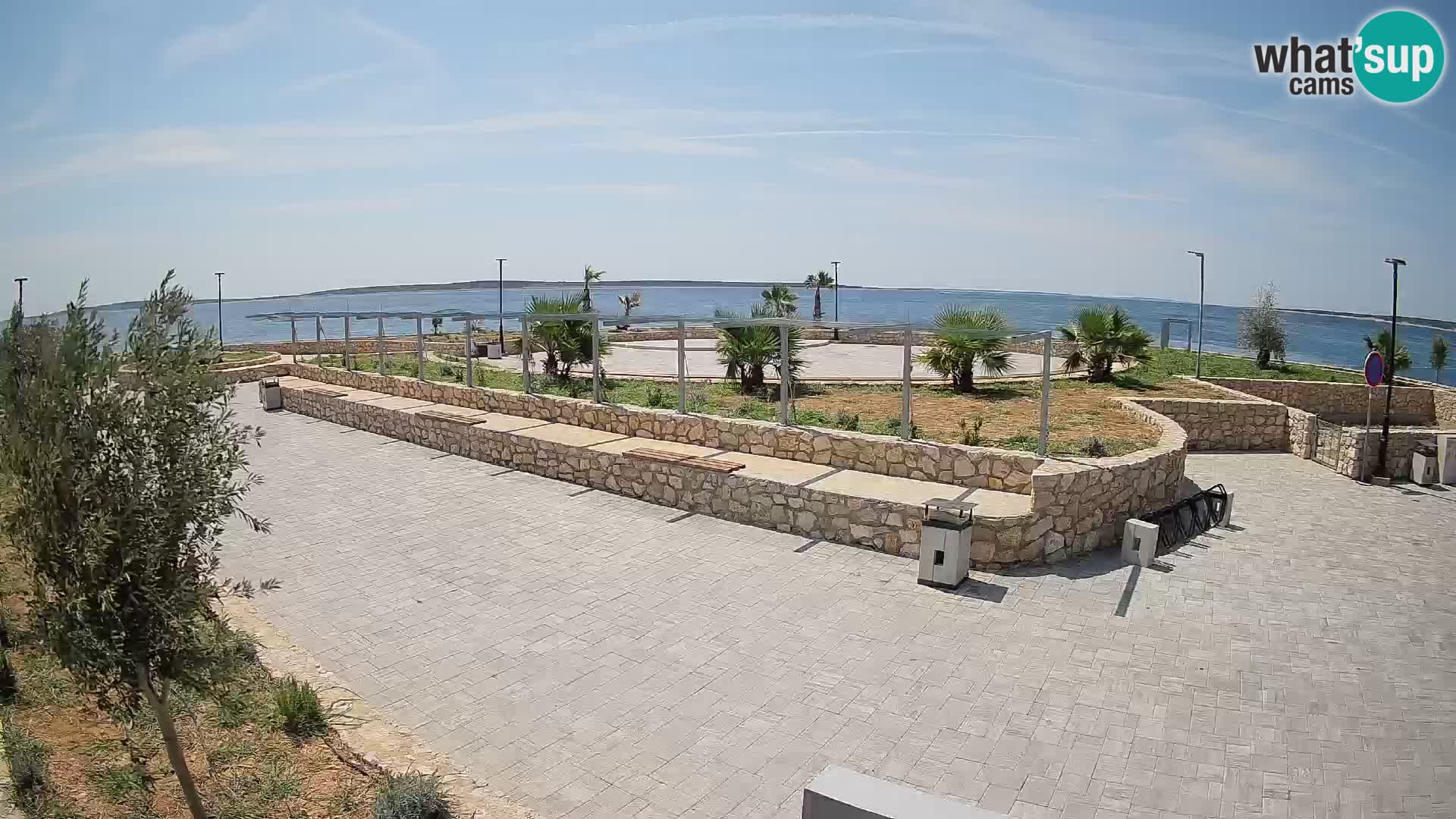Mandre Summer Stage Webcam – Velika điga | Pag Island