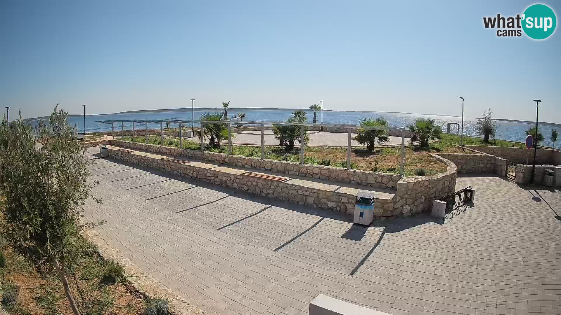 Webcam Mandre – Palco estivo Velika điga | Isola di Pag