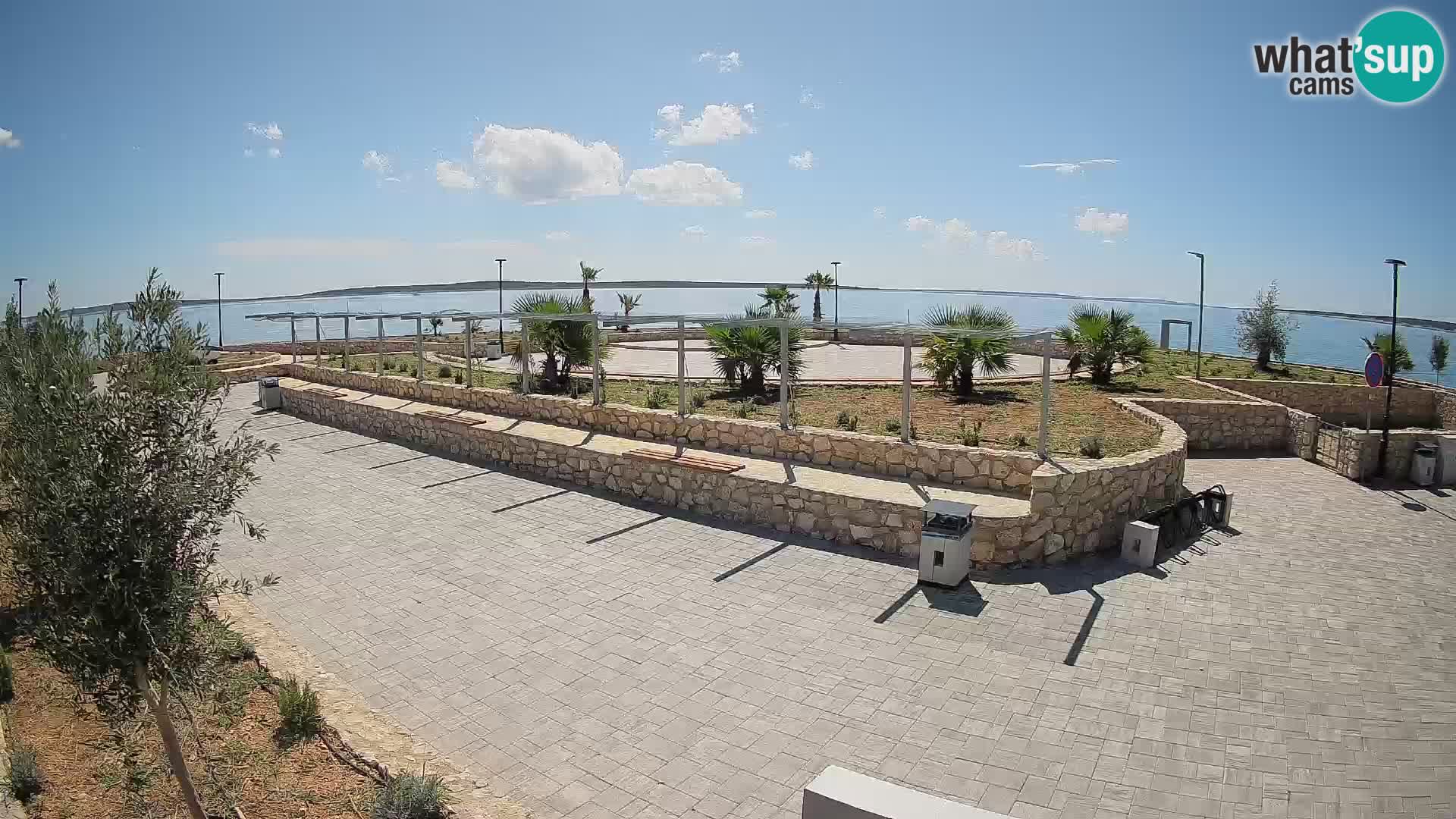 Mandre Summer Stage Webcam – Velika điga | Pag Island