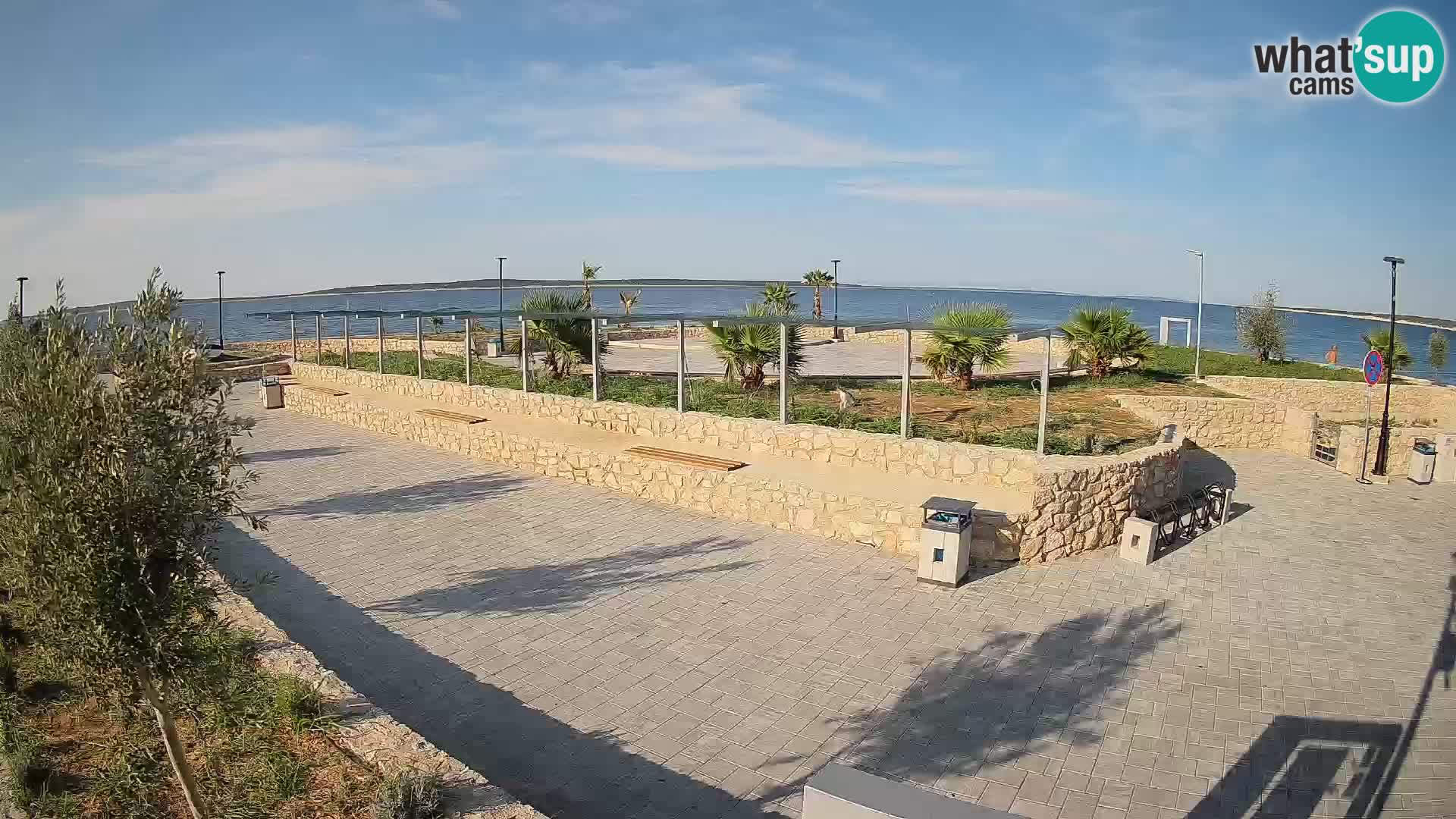 Mandre Summer Stage Webcam – Velika điga | Pag Island