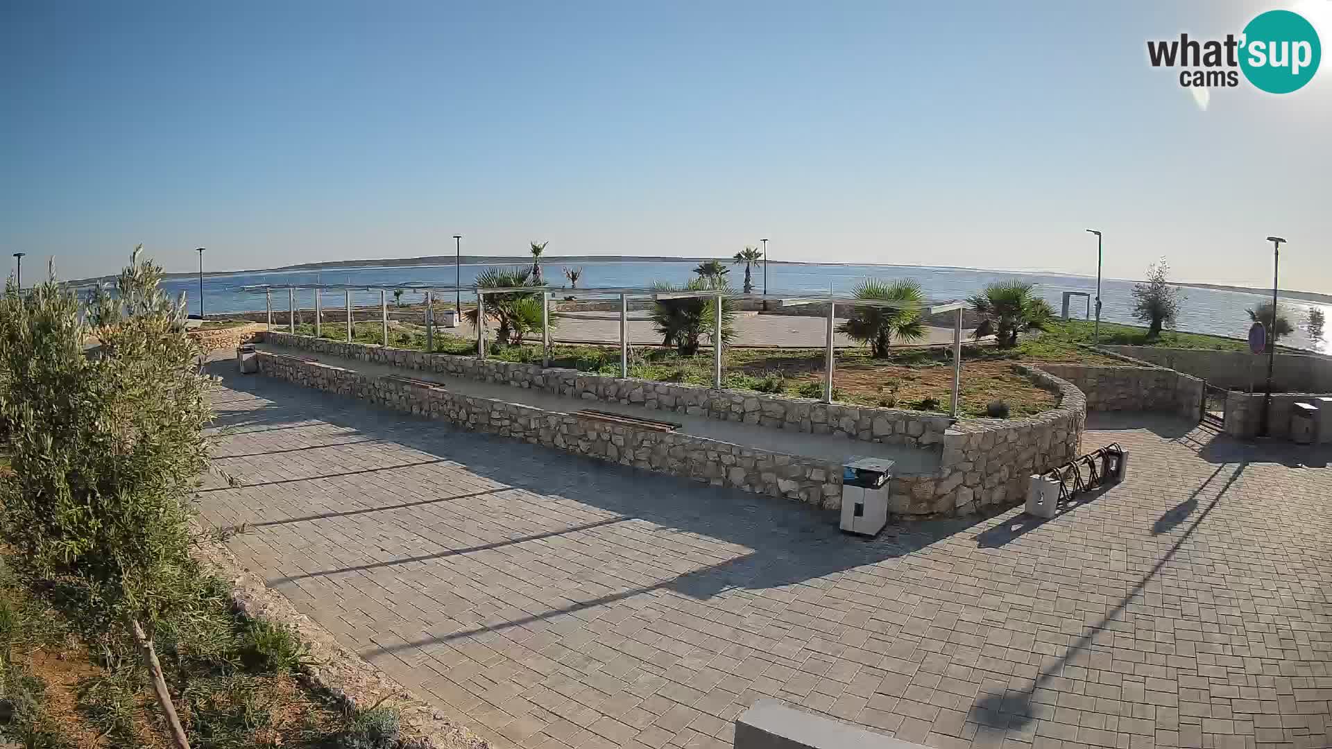 Webcam Mandre – Scène estivale Velika điga | Île de Pag