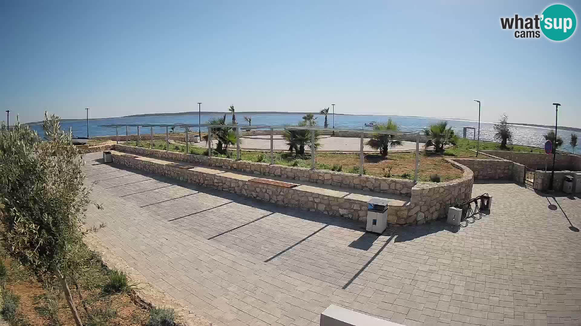 Mandre Sommerbühne Webcam – Velika điga | Insel Pag