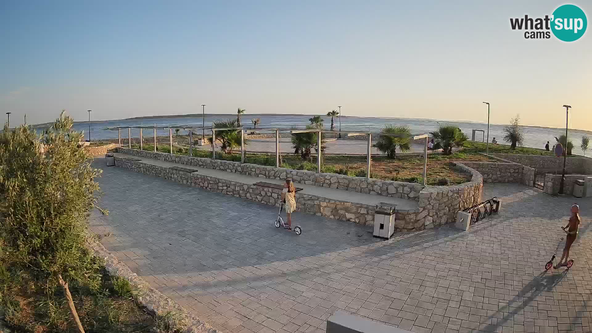 Webcam Mandre – Palco estivo Velika điga | Isola di Pag