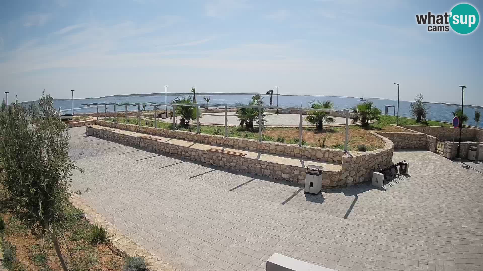 Mandre Summer Stage Webcam – Velika điga | Pag Island