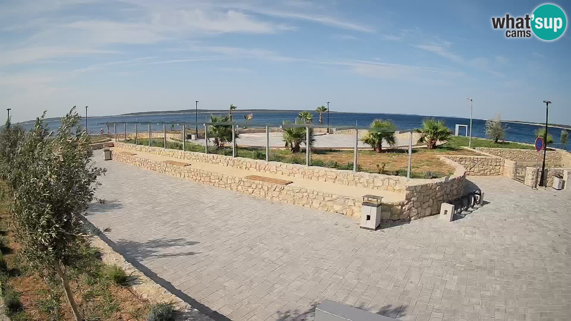 Webcam Mandre – Scène estivale Velika điga | Île de Pag