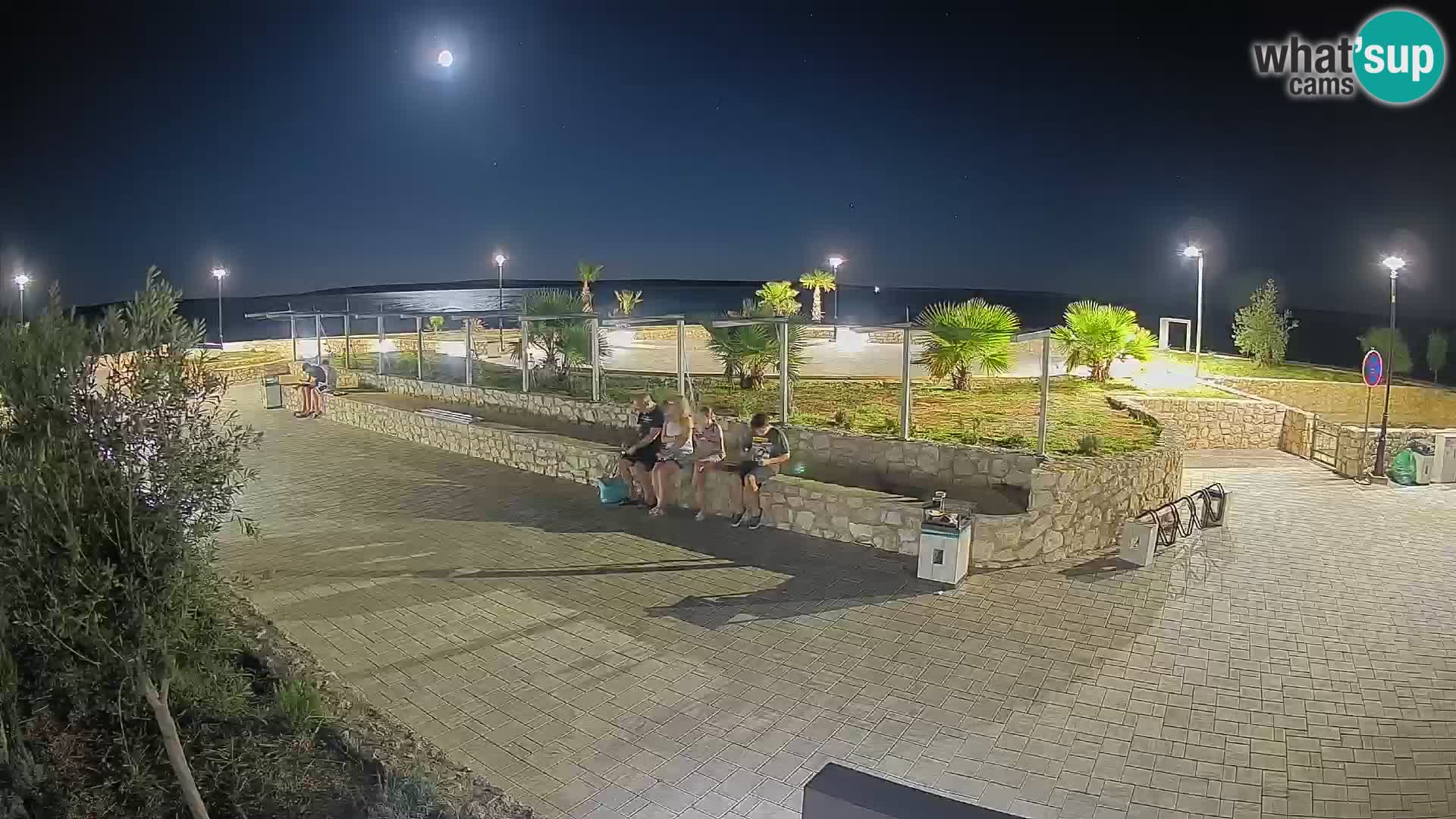 Webcam Mandre – Palco estivo Velika điga | Isola di Pag
