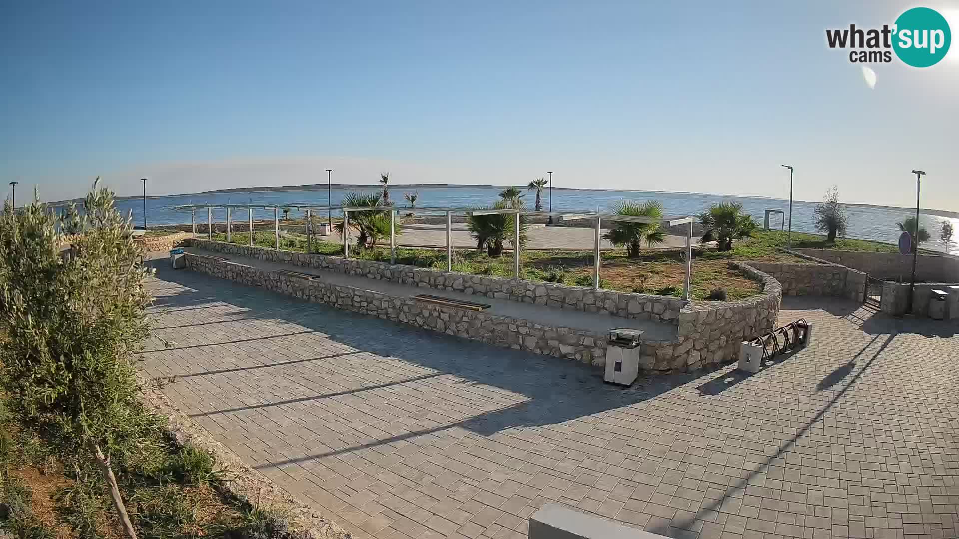 Webcam Mandre – Scène estivale Velika điga | Île de Pag