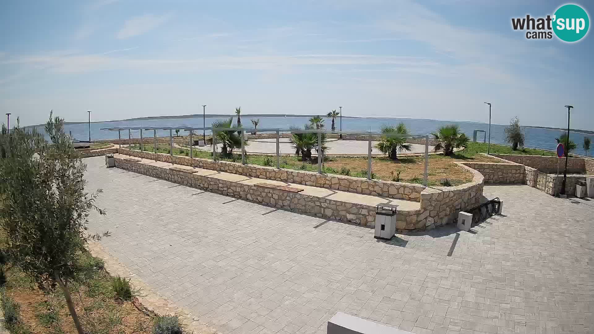 Mandre Summer Stage Webcam – Velika điga | Pag Island