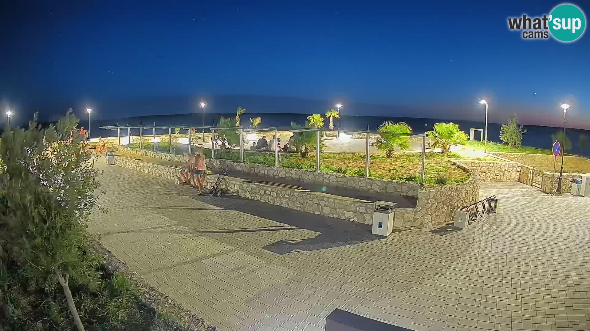 Mandre Summer Stage Webcam – Velika điga | Pag Island