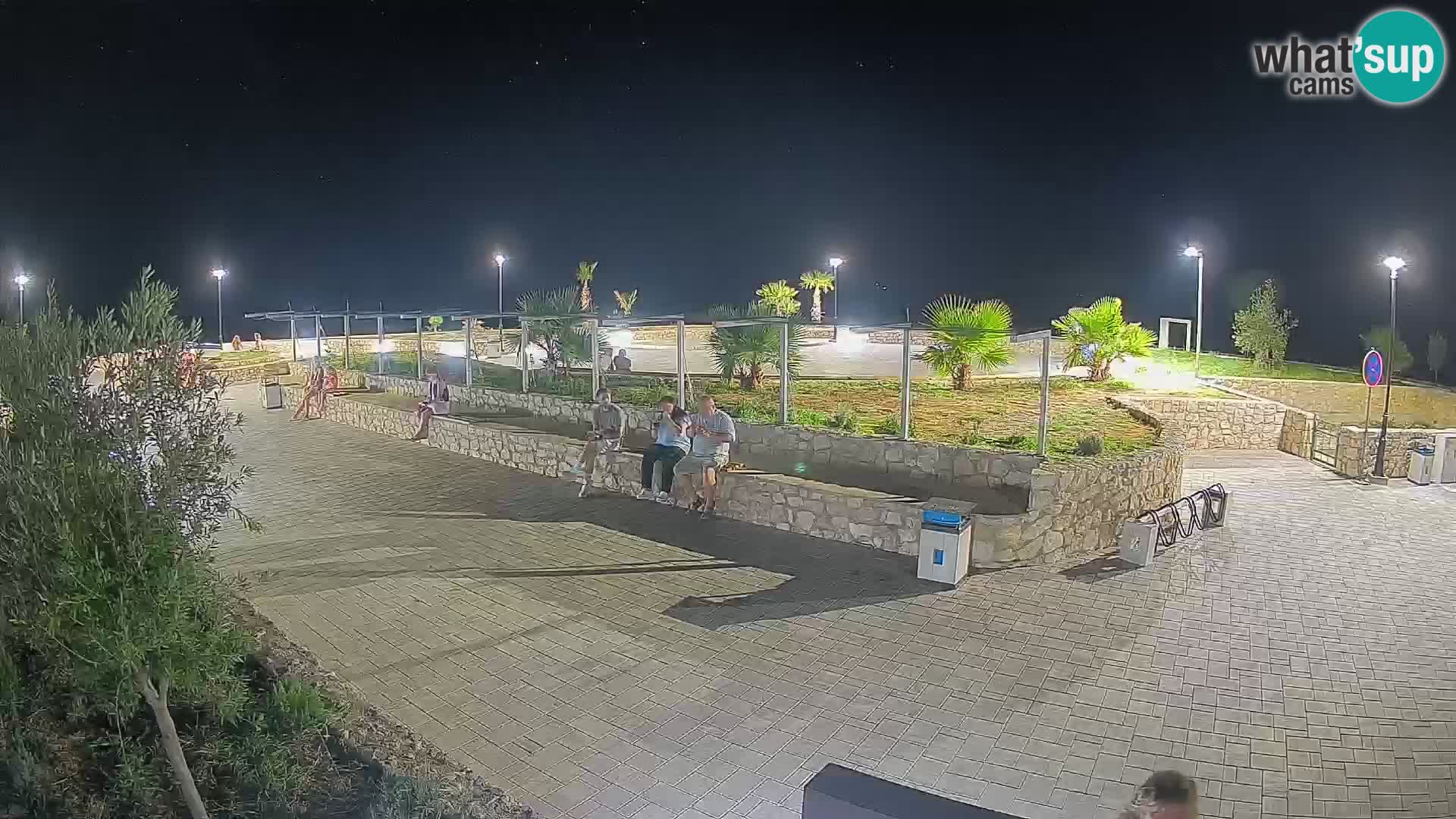 Mandre Summer Stage Webcam – Velika điga | Pag Island
