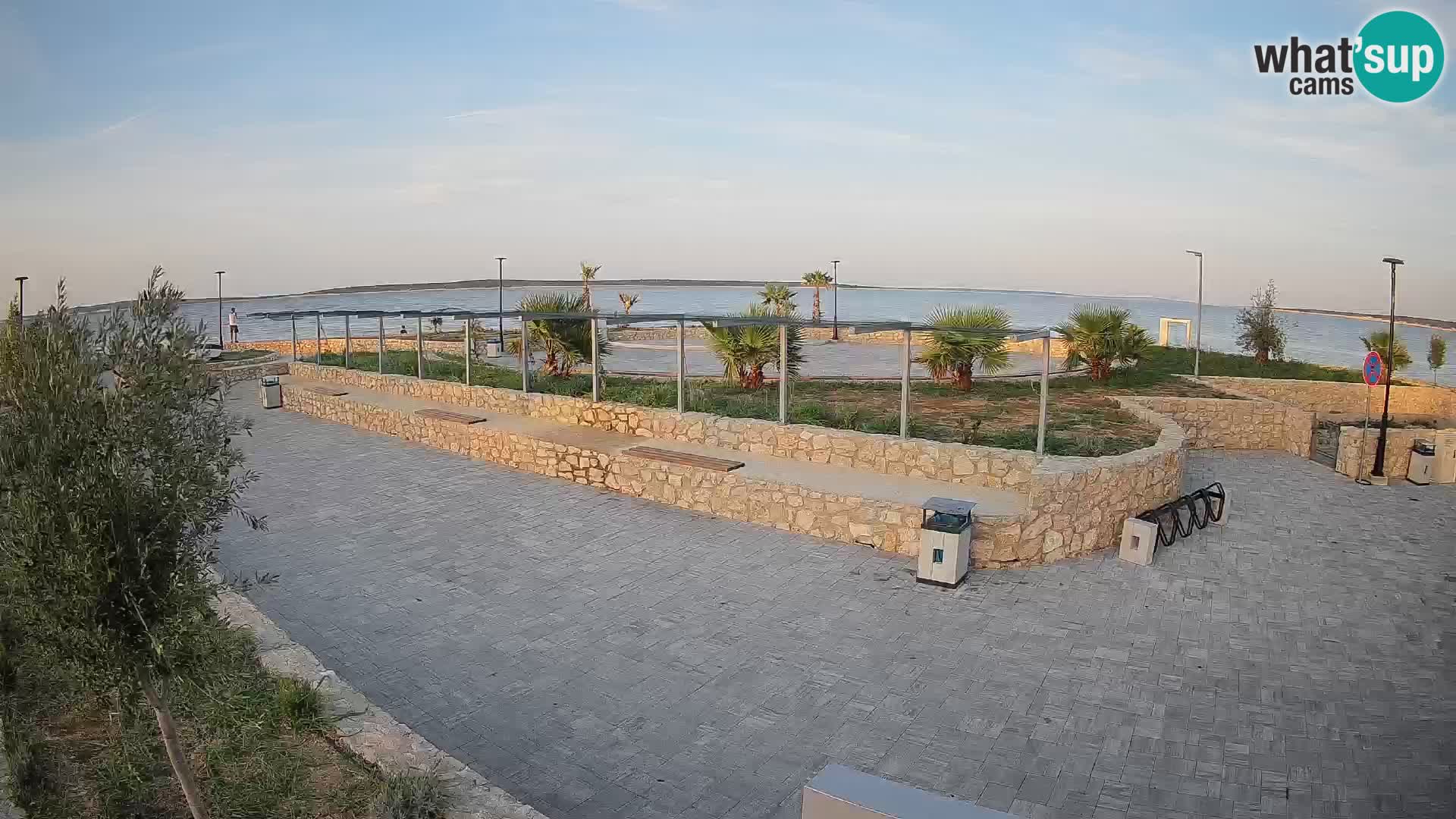 Webcam Mandre – Scène estivale Velika điga | Île de Pag