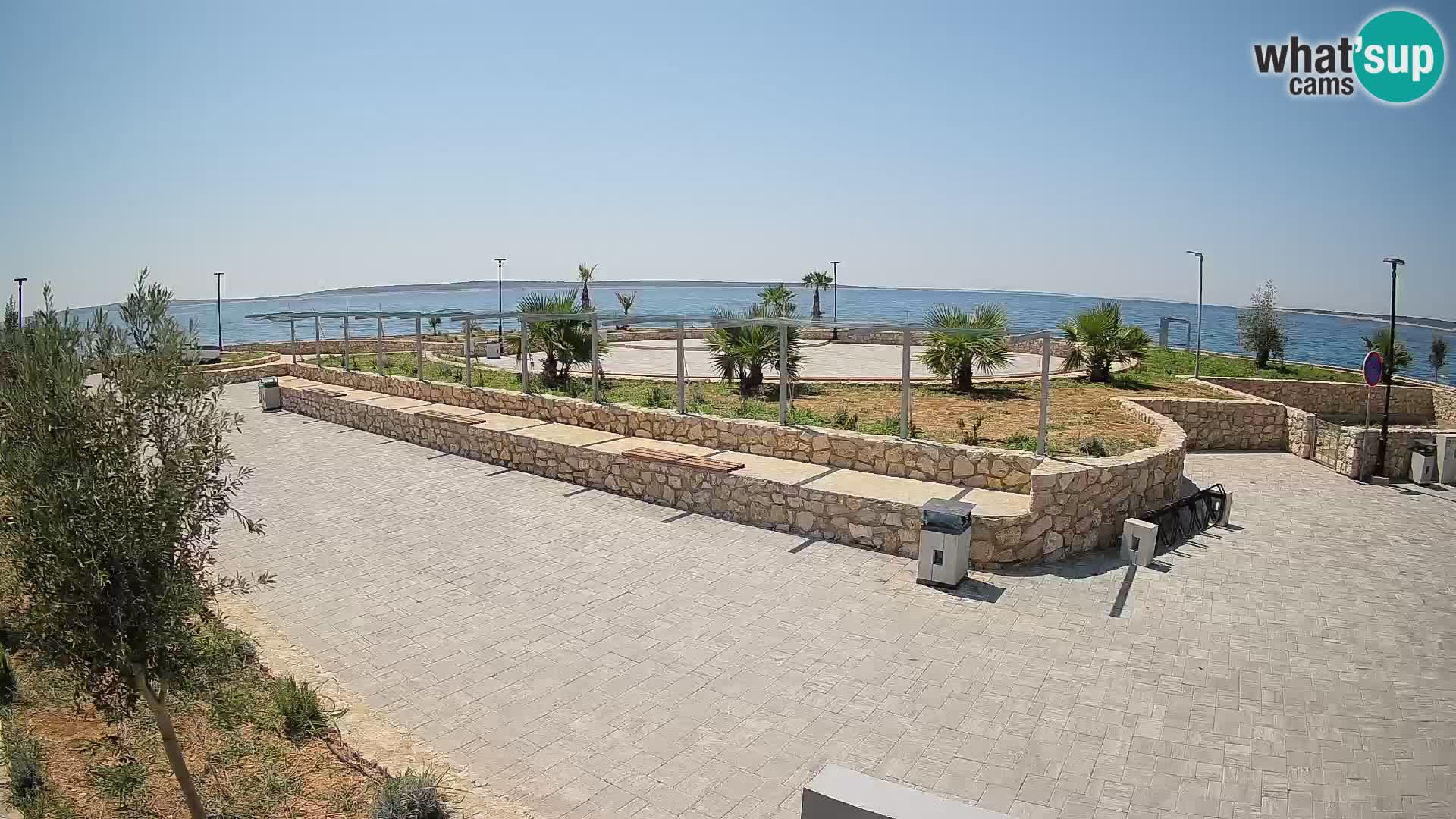 Mandre Summer Stage Webcam – Velika điga | Pag Island