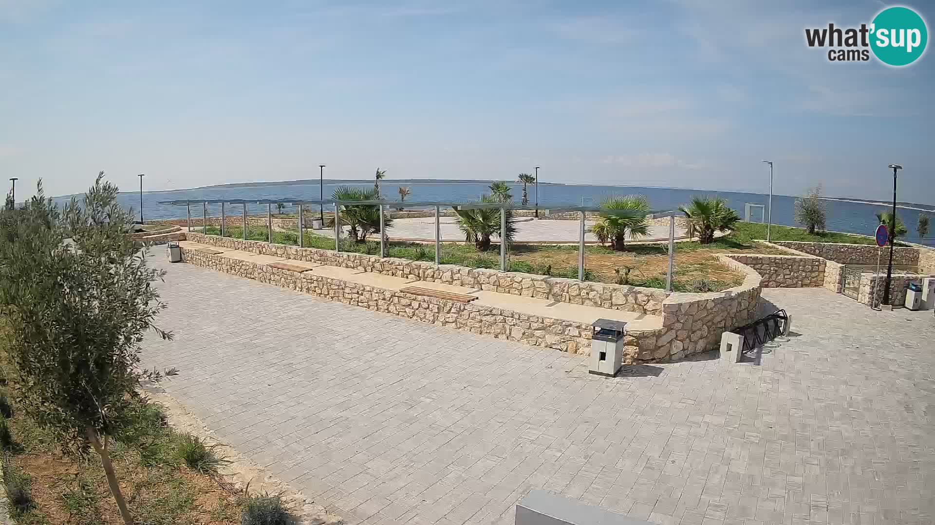 Webcam Mandre – Palco estivo Velika điga | Isola di Pag