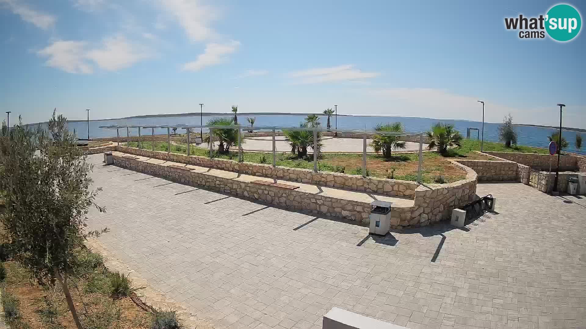 Webcam Mandre – Palco estivo Velika điga | Isola di Pag