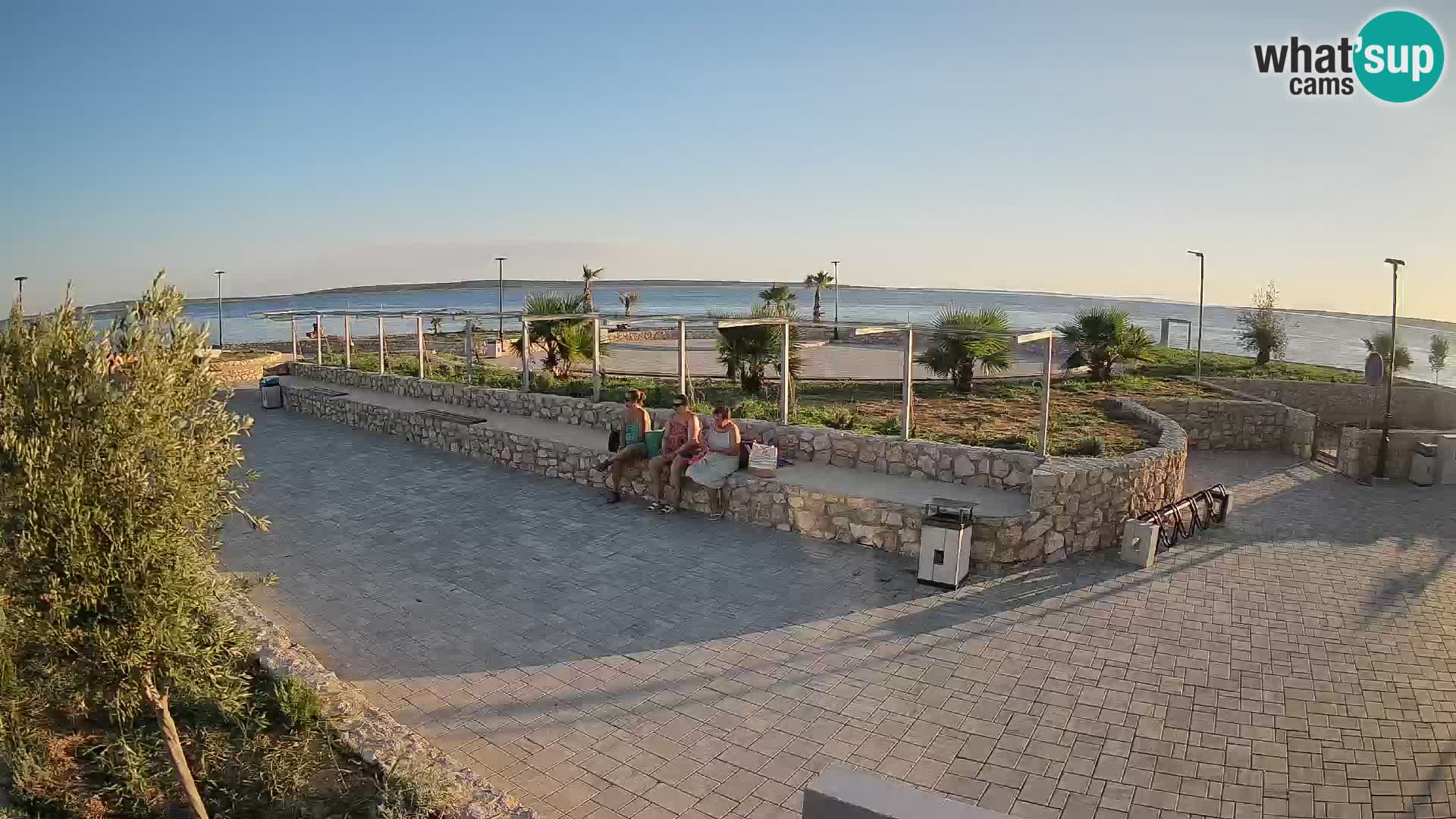 Webcam Mandre – Palco estivo Velika điga | Isola di Pag