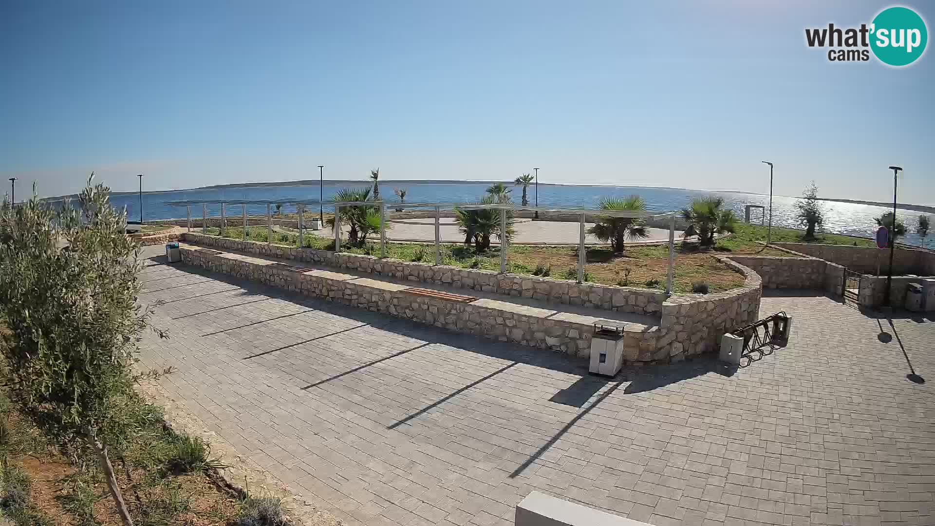 Webcam Mandre – Scène estivale Velika điga | Île de Pag