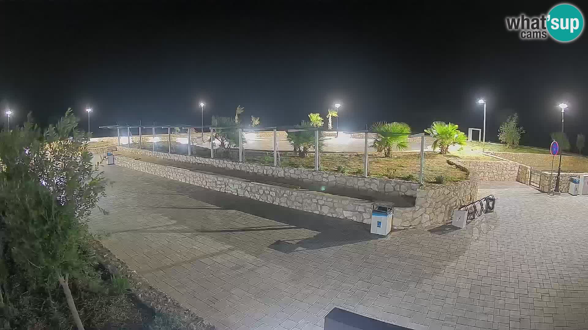 Mandre Summer Stage Webcam – Velika điga | Pag Island