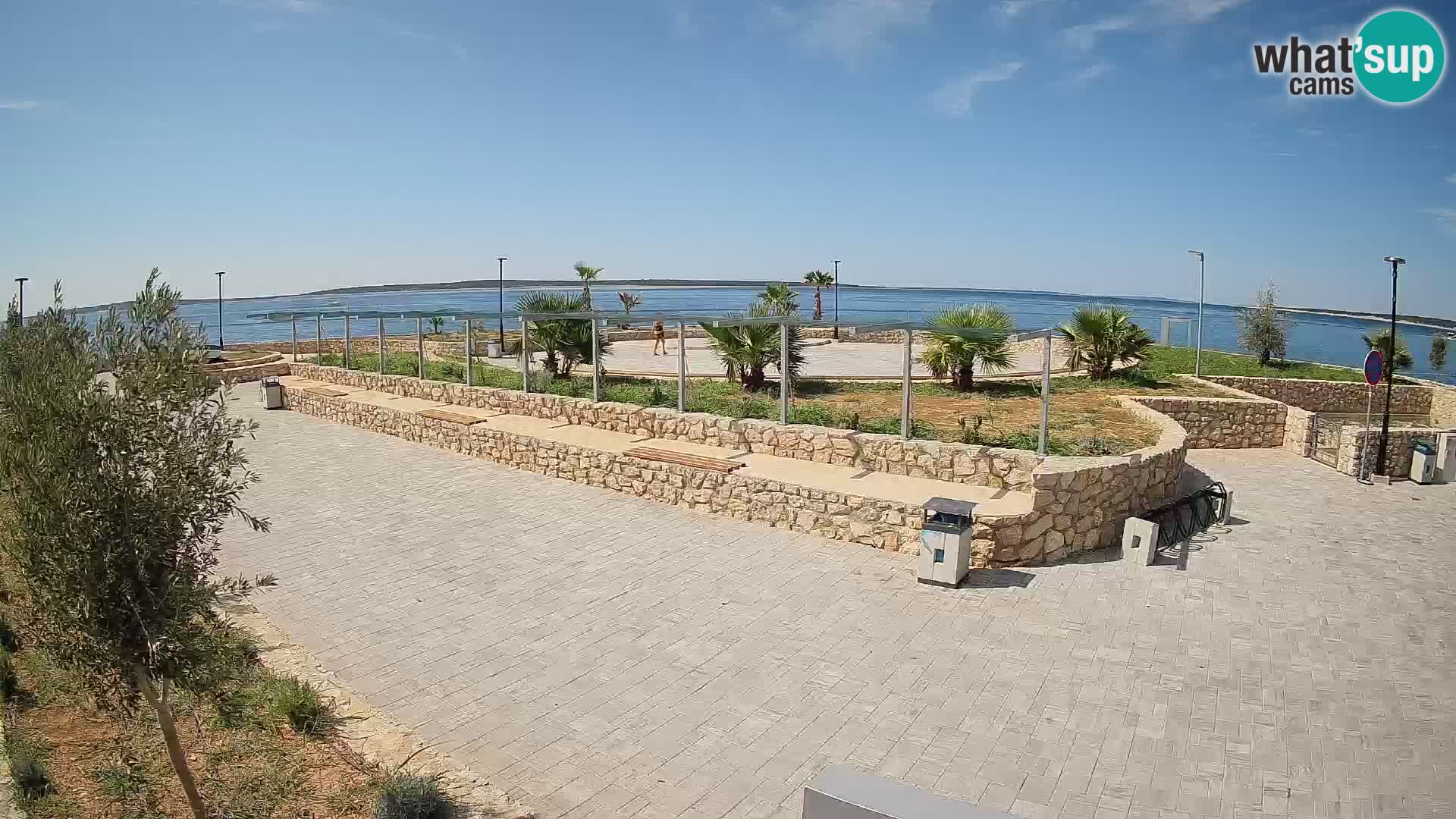 Mandre Summer Stage Webcam – Velika điga | Pag Island