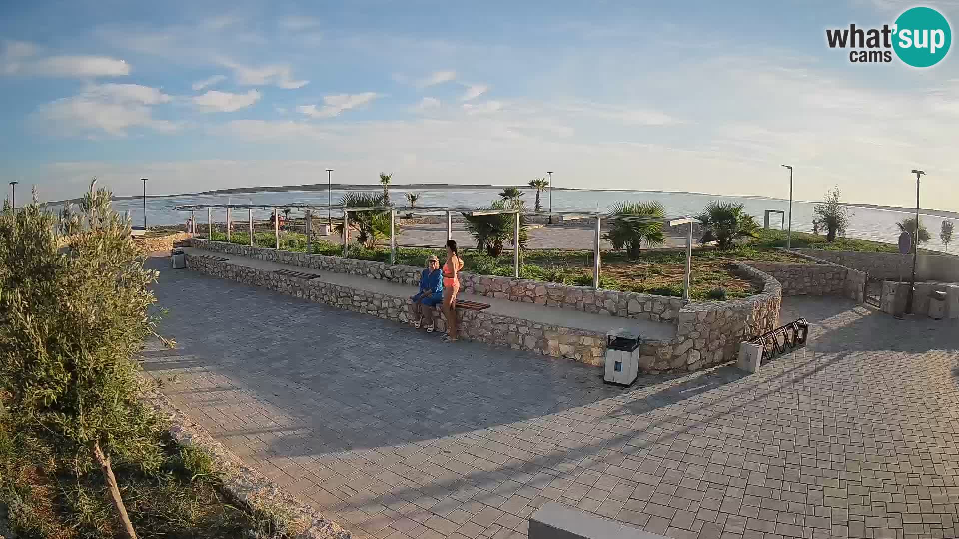 Webcam Mandre – Palco estivo Velika điga | Isola di Pag