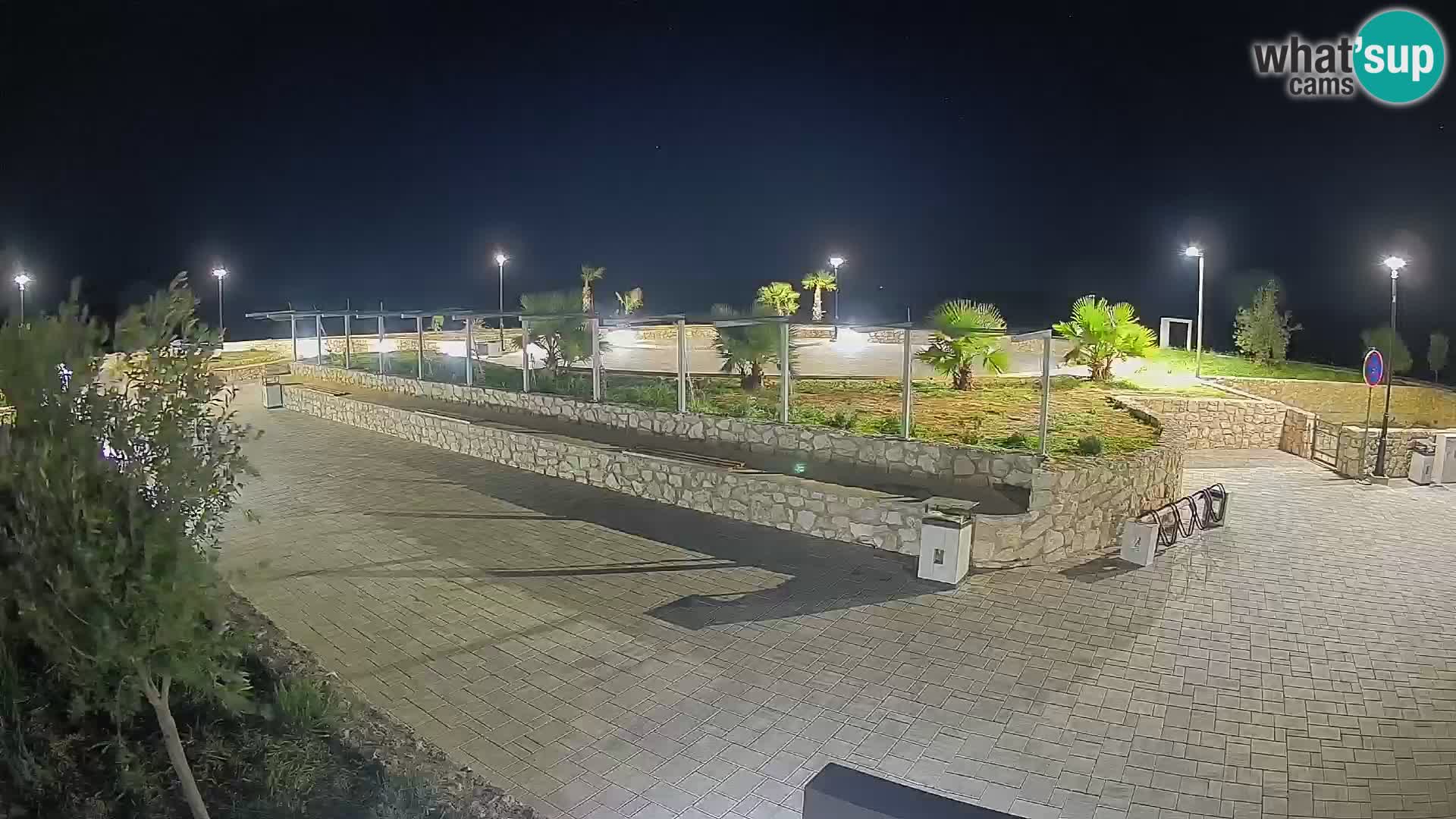 Webcam Mandre – Scène estivale Velika điga | Île de Pag