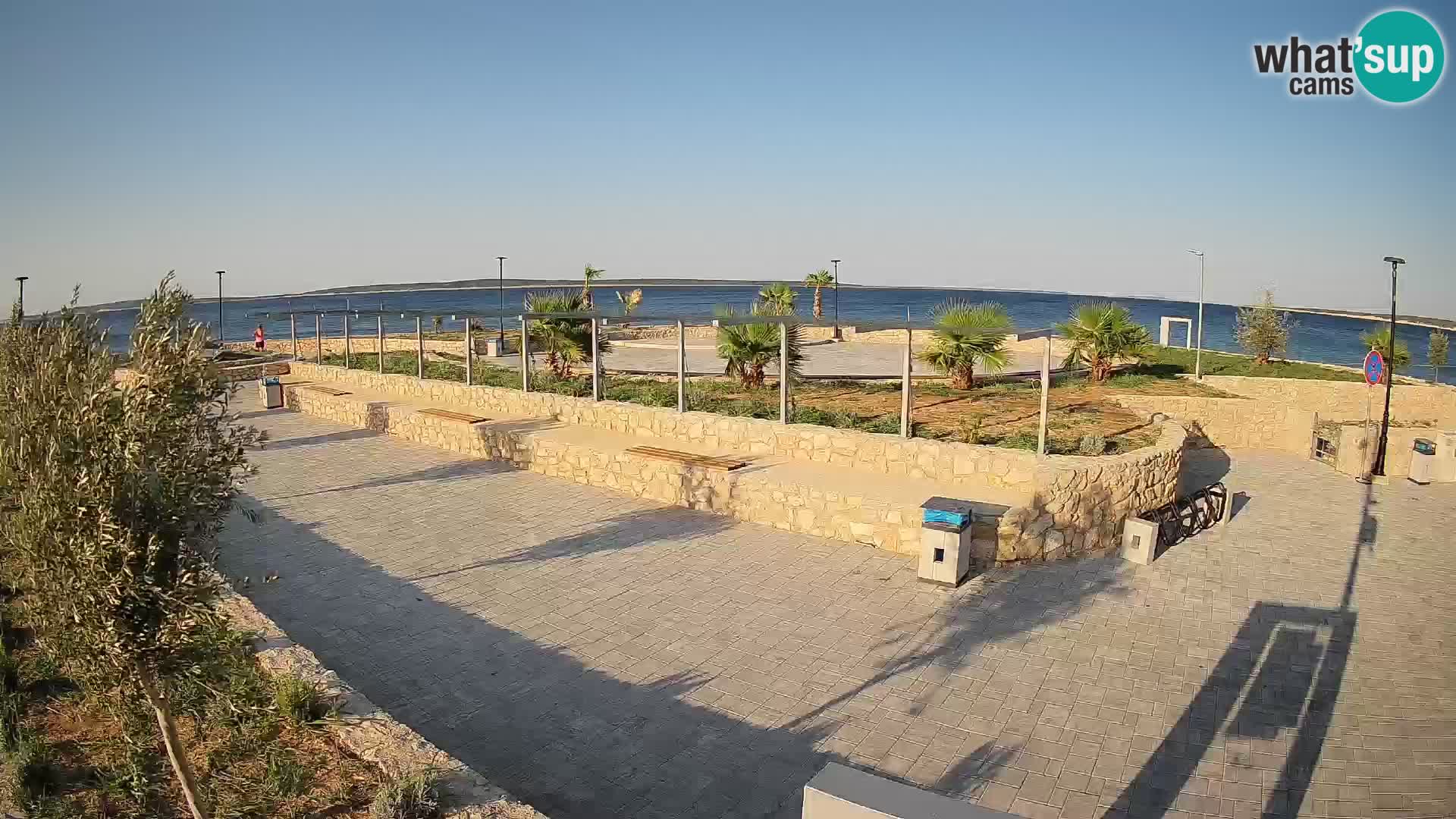Mandre Summer Stage Webcam – Velika điga | Pag Island
