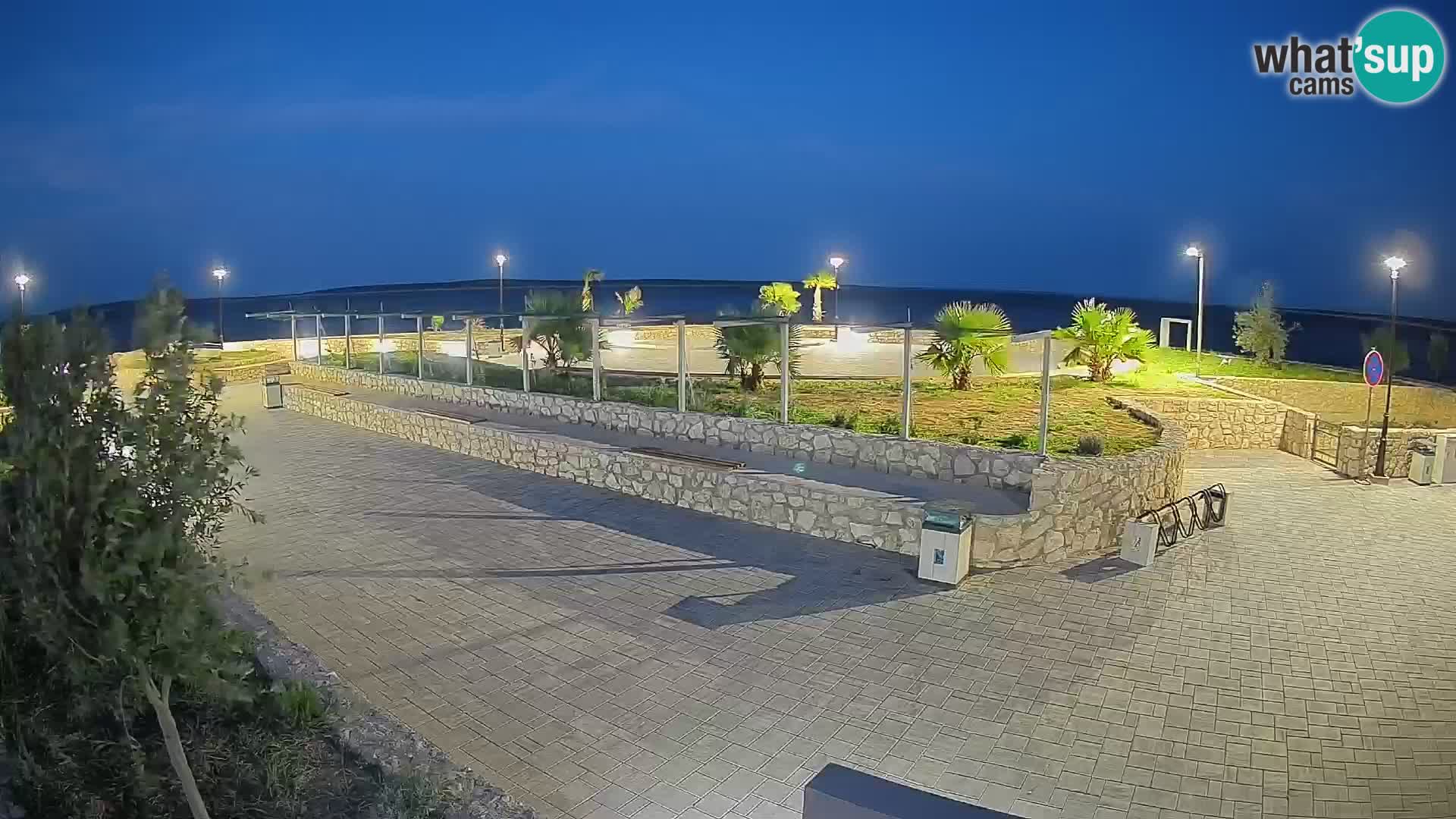 Webcam Mandre – Escenario de verano Velika điga | Isla de Pag