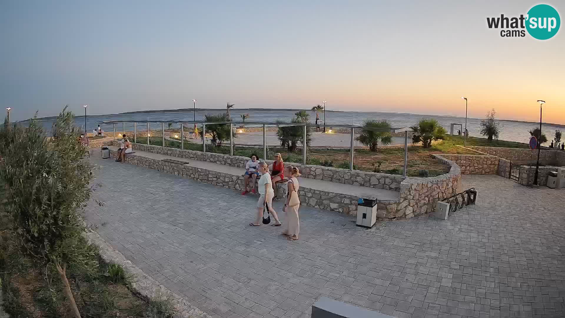 Mandre Summer Stage Webcam – Velika điga | Pag Island