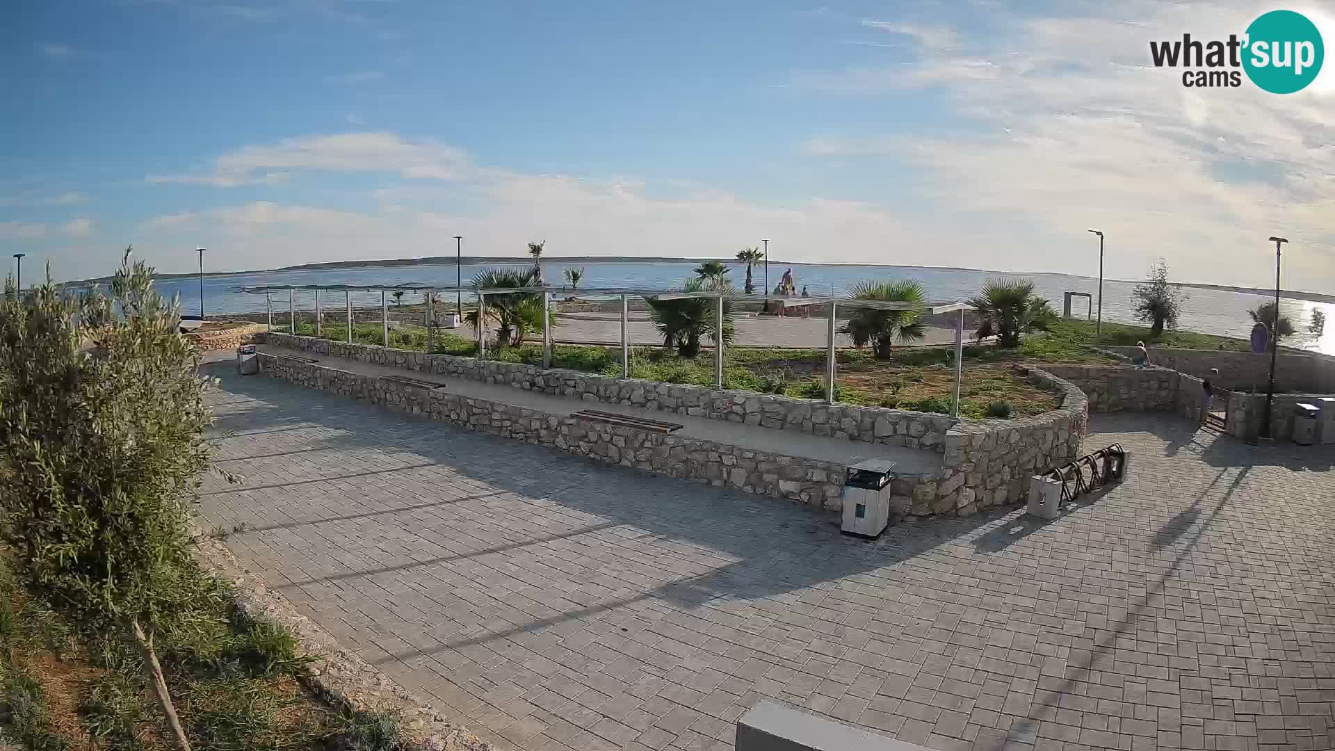 Mandre Summer Stage Webcam – Velika điga | Pag Island