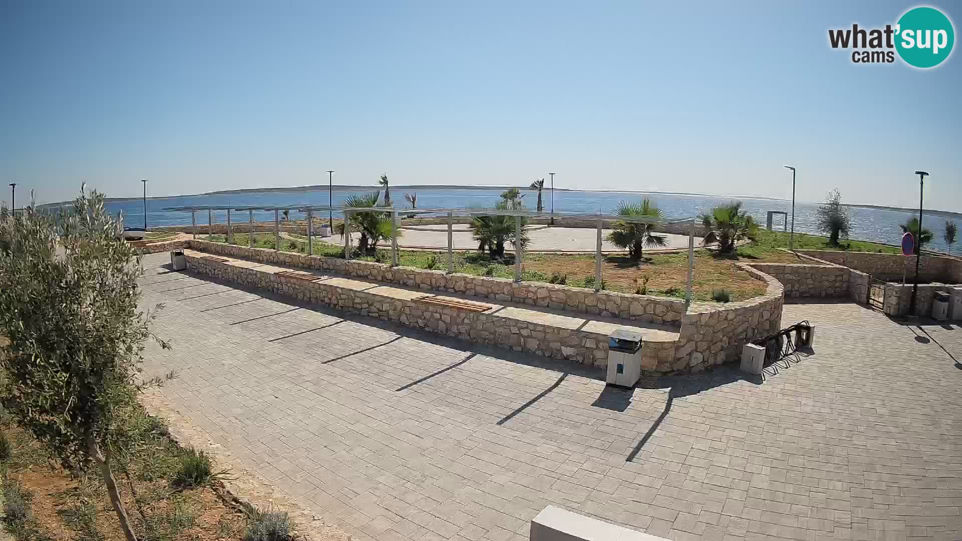Mandre Summer Stage Webcam – Velika điga | Pag Island