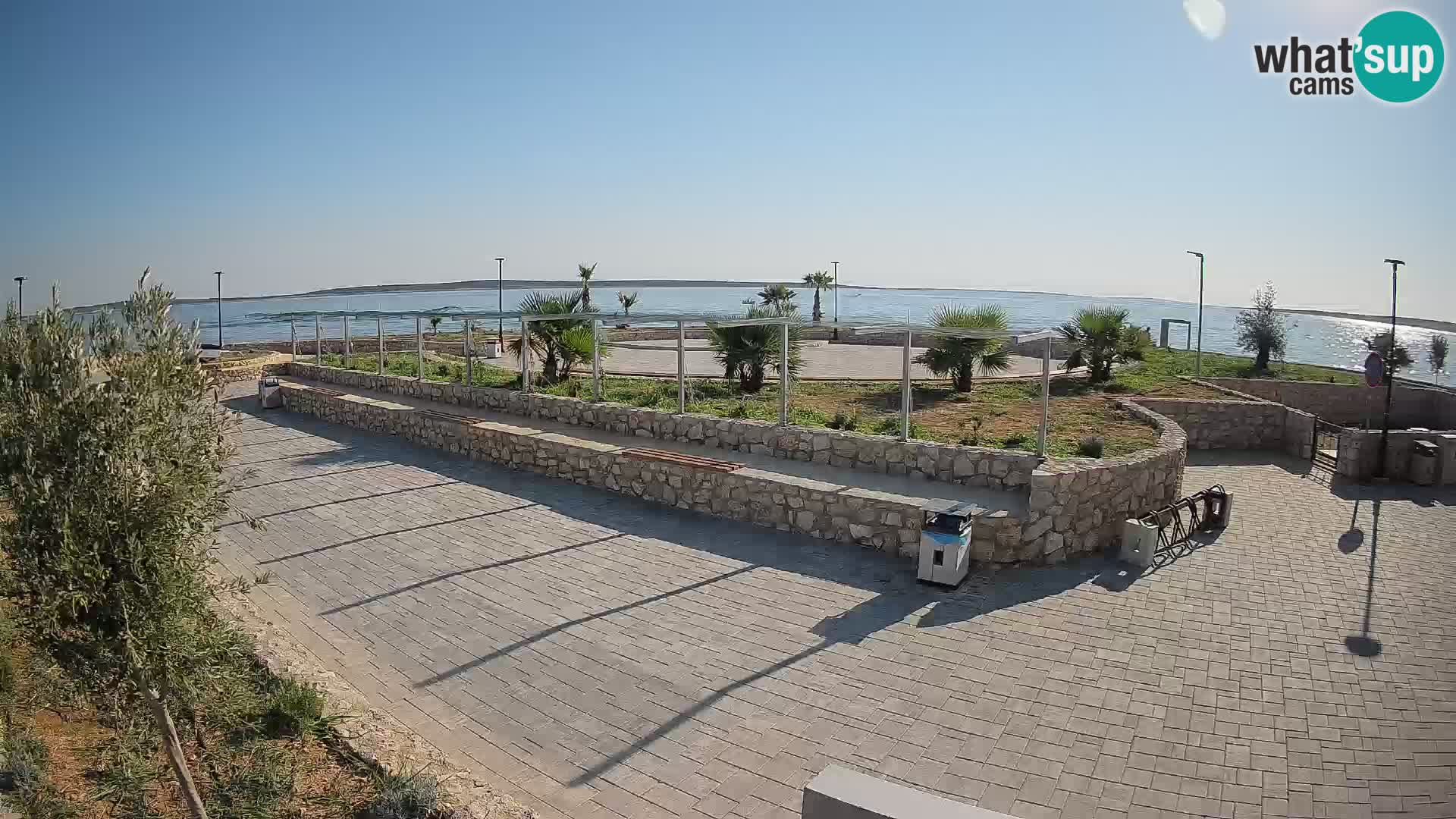 Webcam Mandre – Palco estivo Velika điga | Isola di Pag